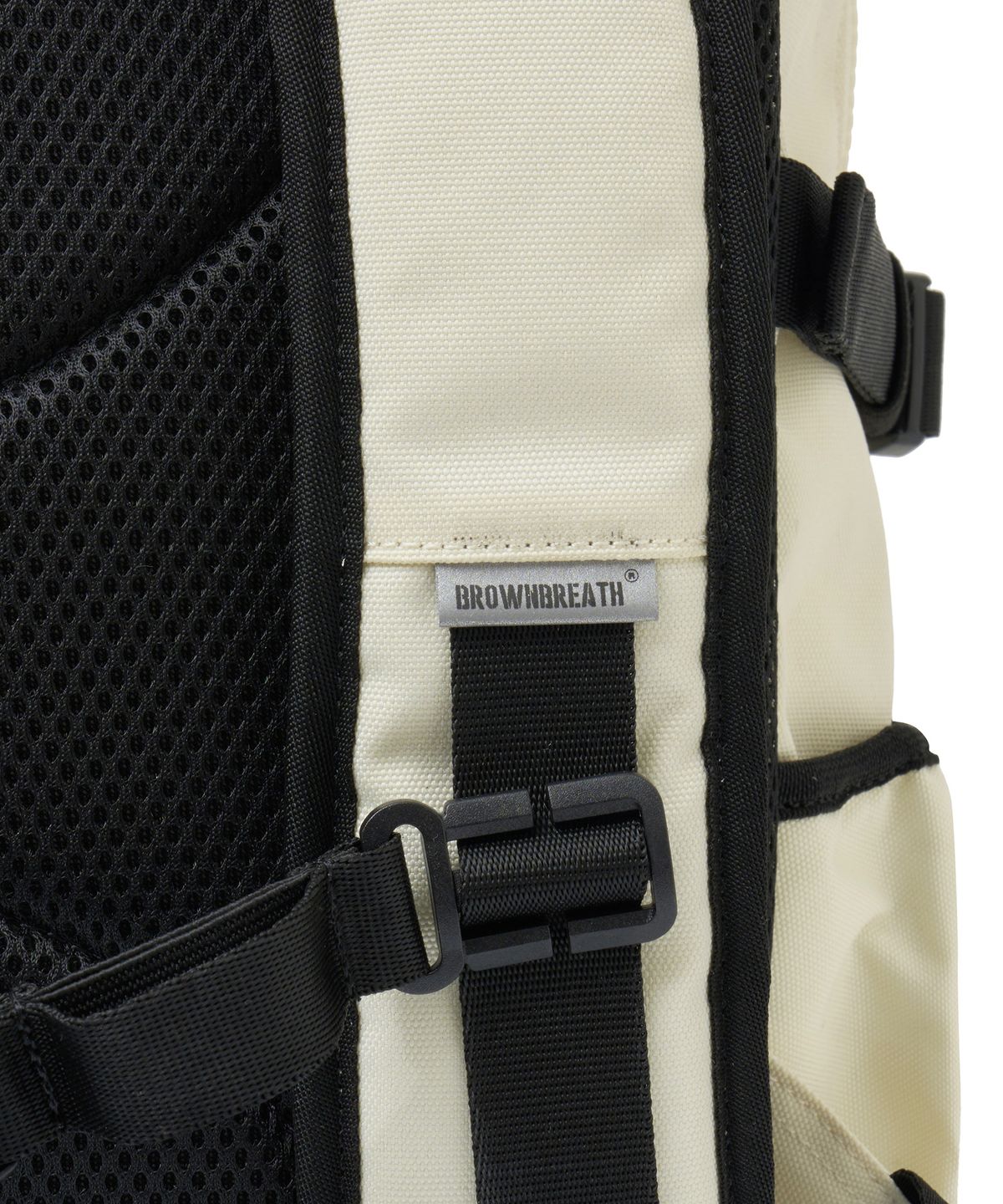브라운브레스 키즈(BROWNBREATH KIDS) KIDS BIG TAG BACKPACK - CREAM