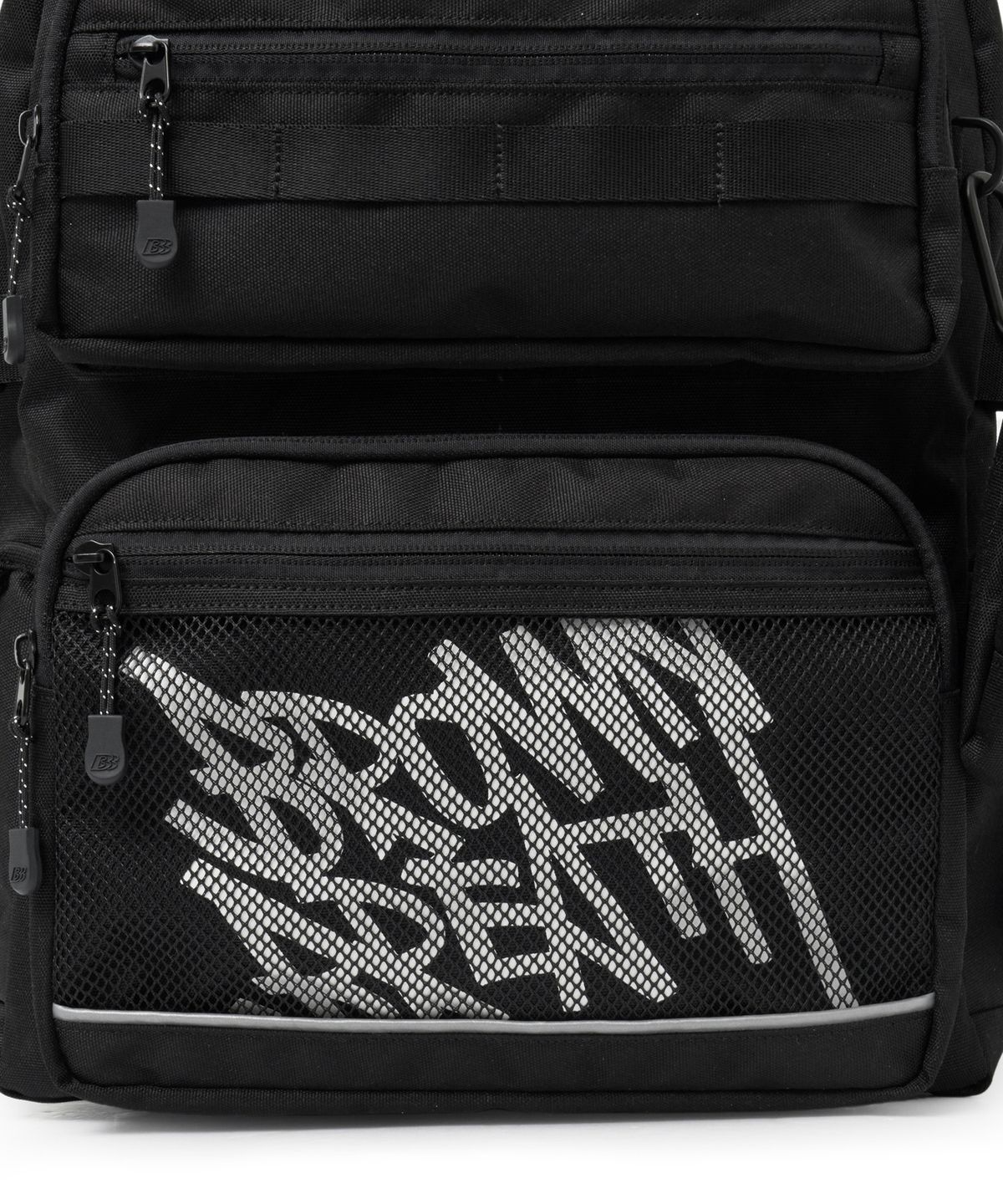 브라운브레스 키즈(BROWNBREATH KIDS) KIDS BIG TAG BACKPACK - BLACK