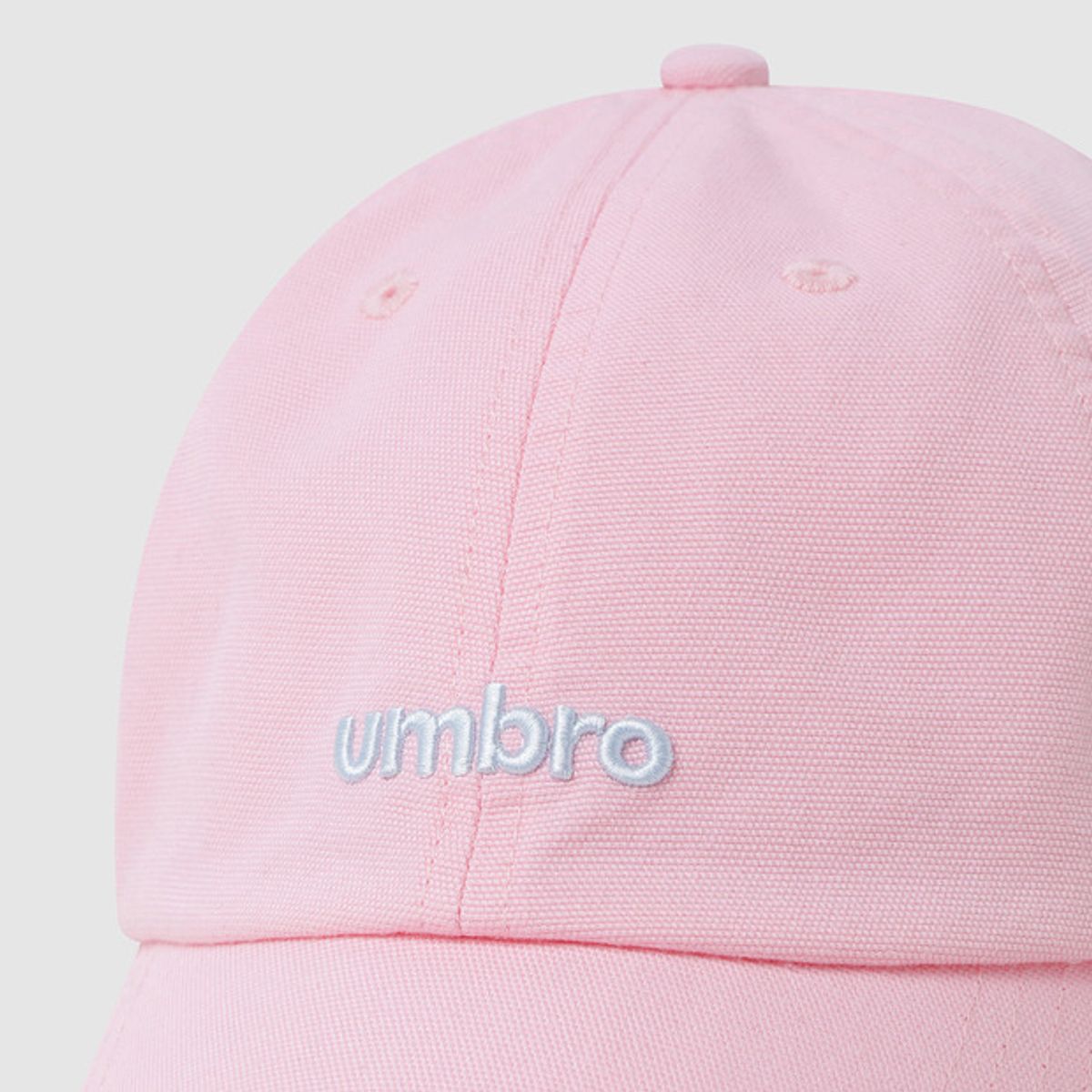 엄브로(UMBRO) 라운드 레터 볼캡 핑크 UR122CCP15