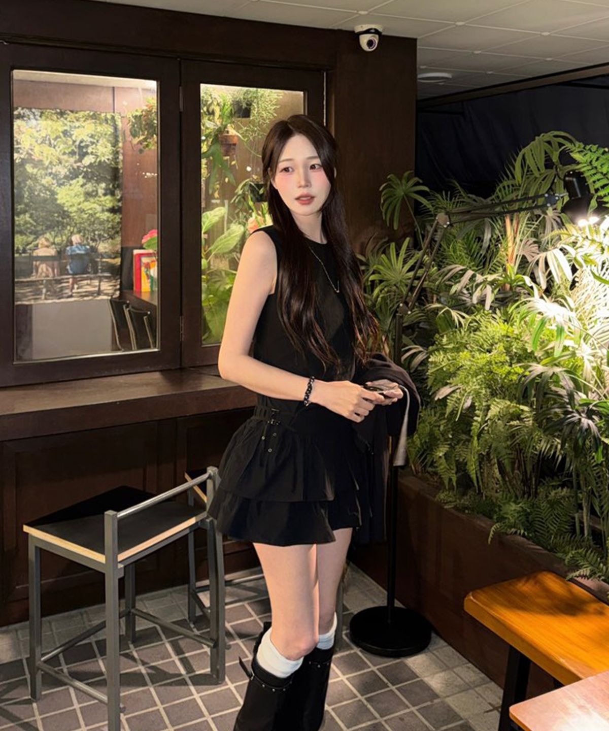미쏘(MIXXO) 스냅여밈 자켓_MIWJKG331B