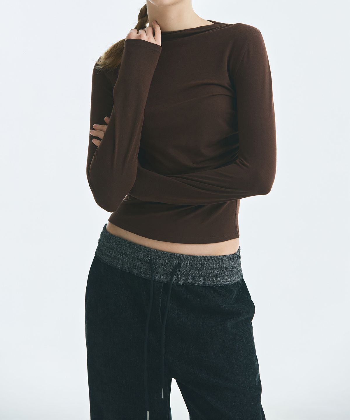 미쏘(MIXXO) 소프트터치 밴딩 팬츠 RE TMFC1SS_MIWTMG11QS