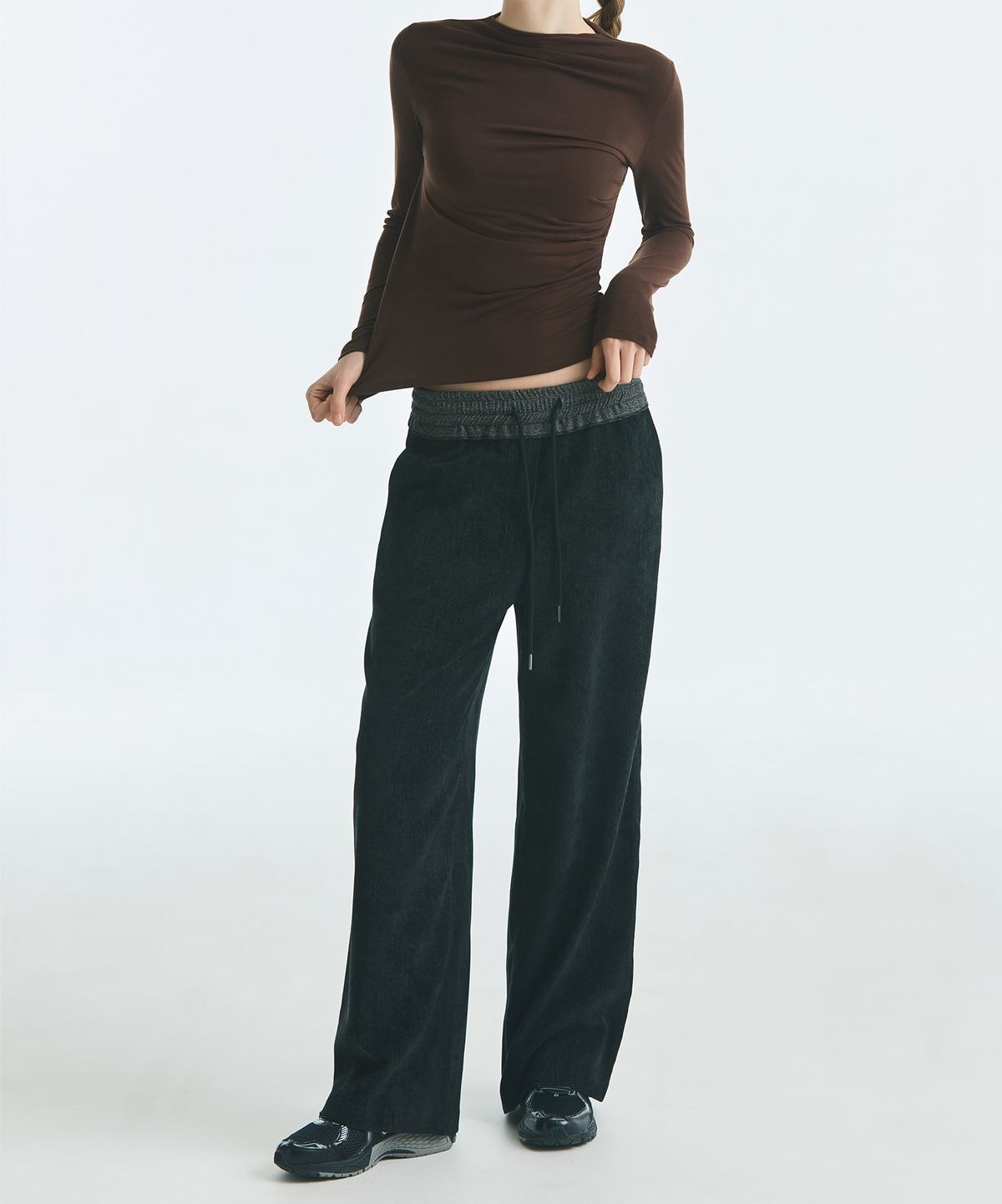 미쏘(MIXXO) 소프트터치 밴딩 팬츠 RE TMFC1SS_MIWTMG11QS