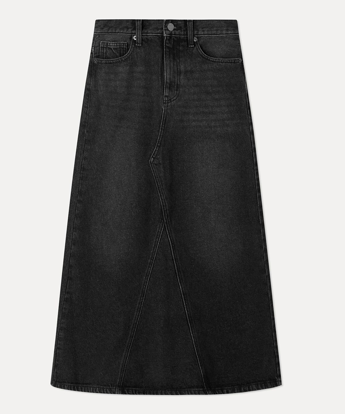 미쏘(MIXXO) 기모 데님 롱 스커트 RE WHFV13J_MIWWHG11QJ