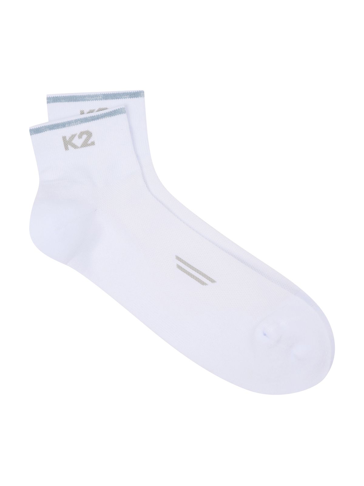 케이투(K2) 드라이쿨 컴프레션 단목 양말_White