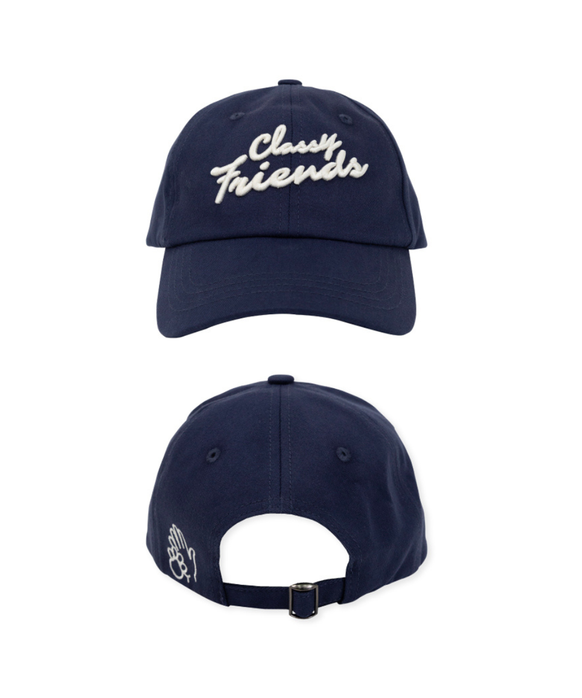 클래씨클럽(CLASSY CLUB) 프렌드십 캡 (Navy)