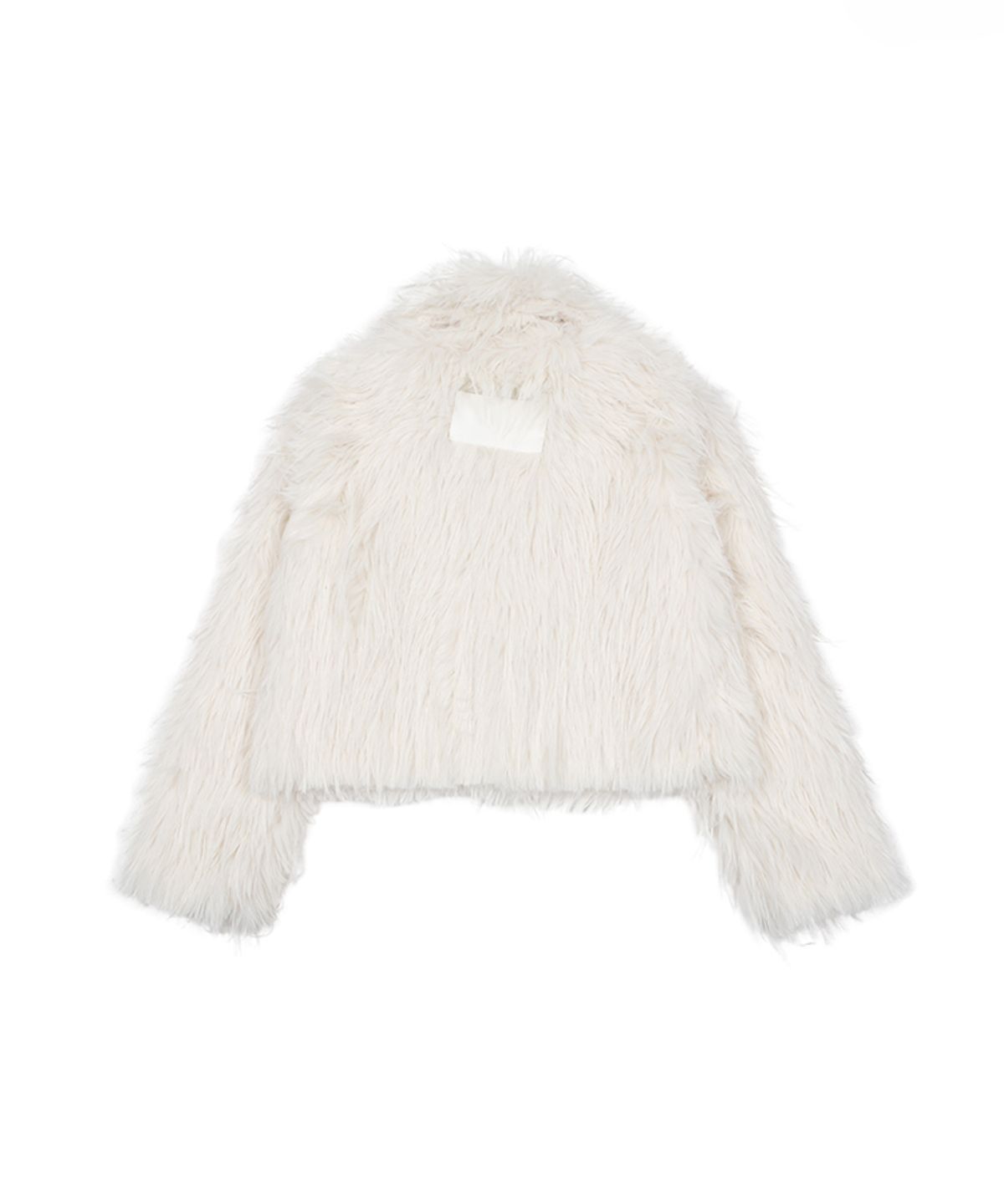 어니브(ANIV) FUR JACKET WHITE