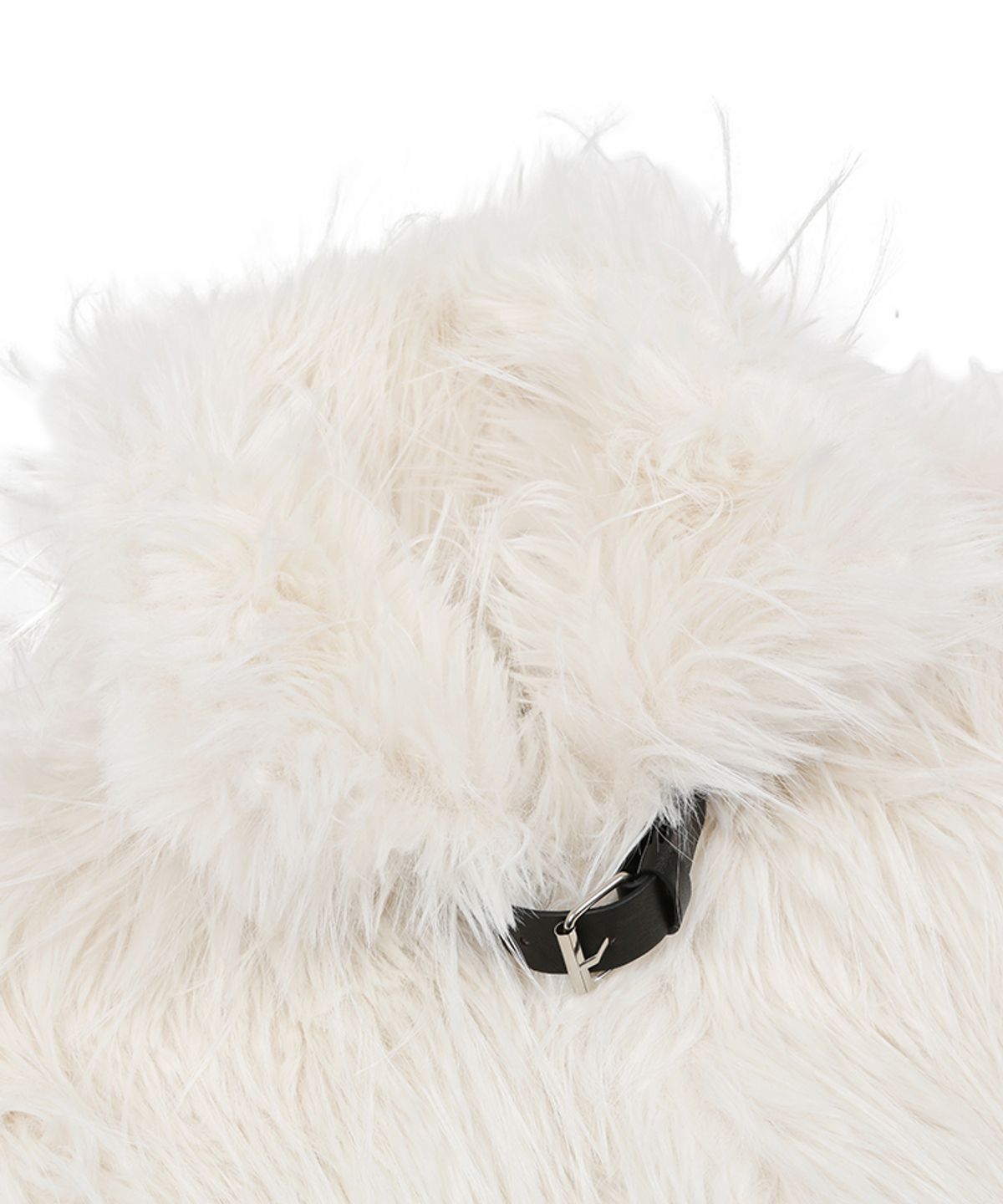 어니브(ANIV) FUR JACKET WHITE