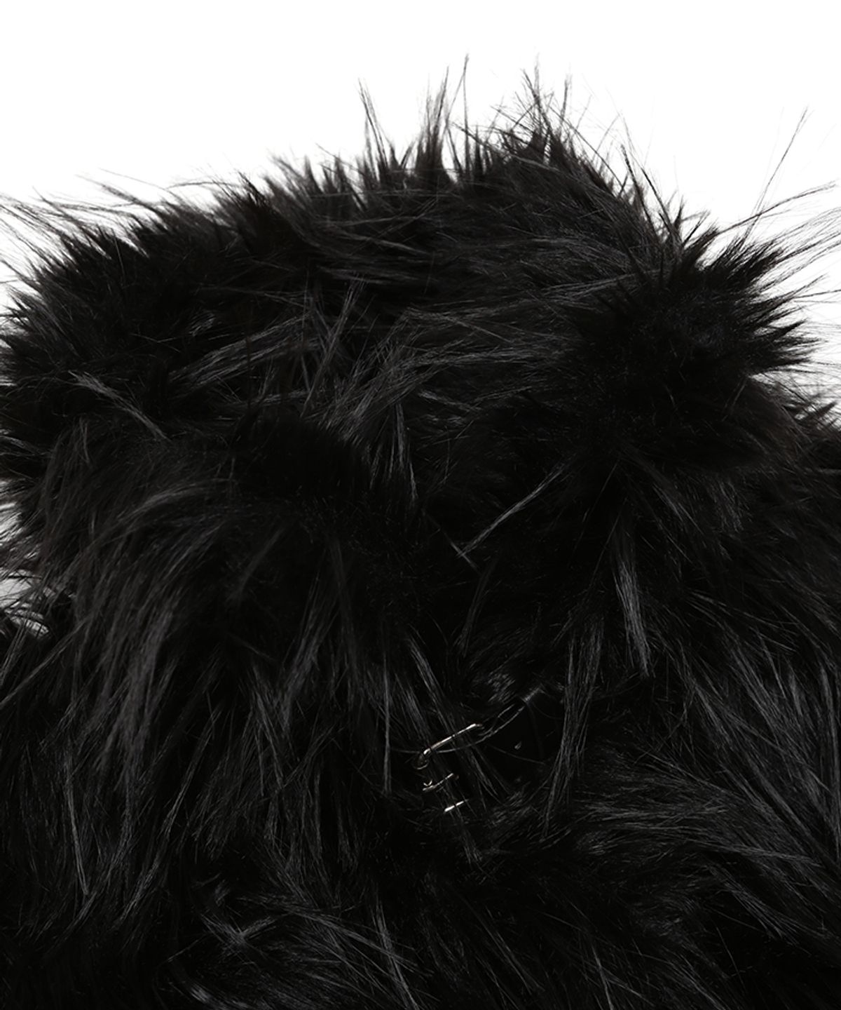 어니브(ANIV) FUR JACKET BLACK
