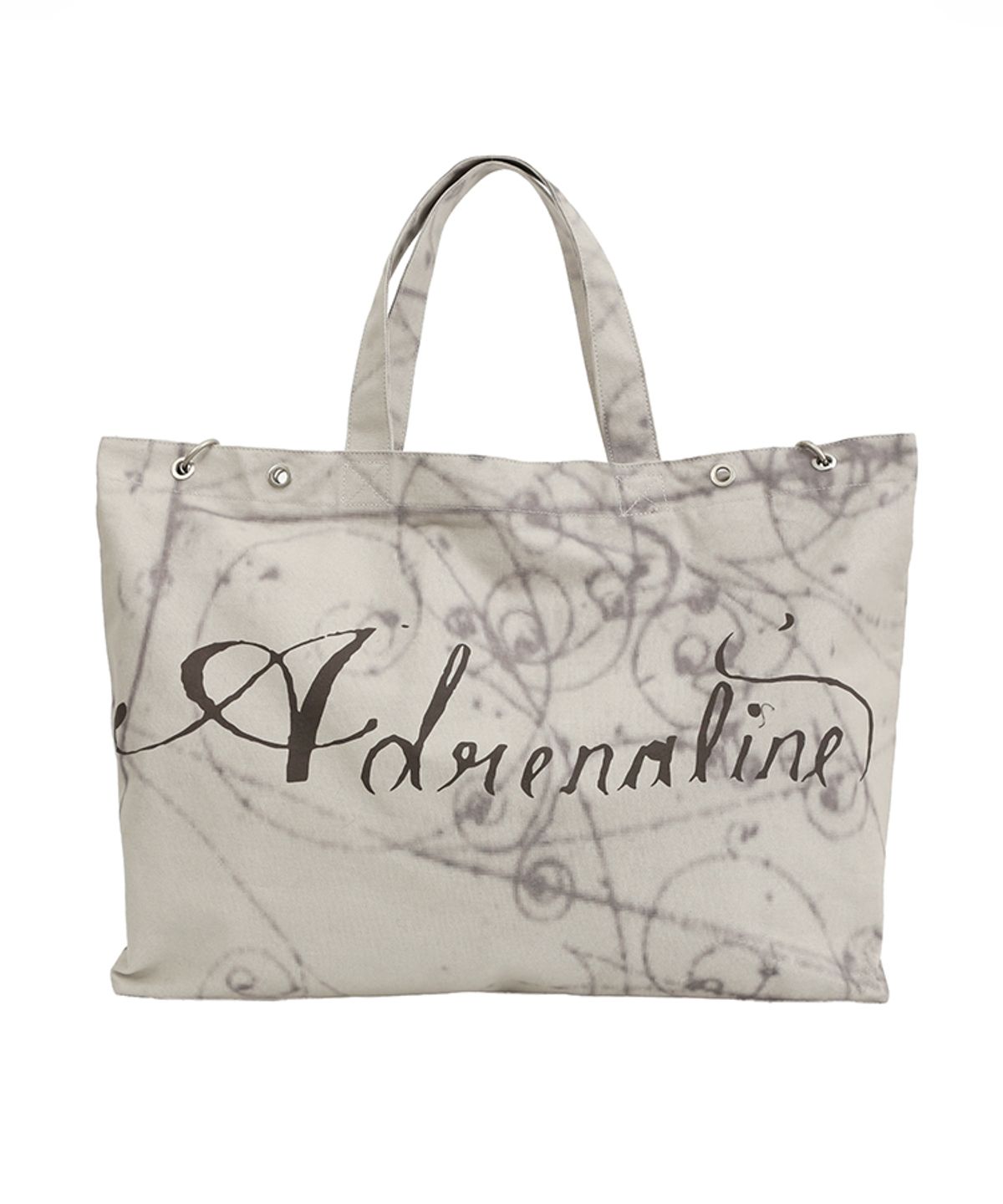 어니브(ANIV) PIERCING EYELET BOSTON BAG WHITE