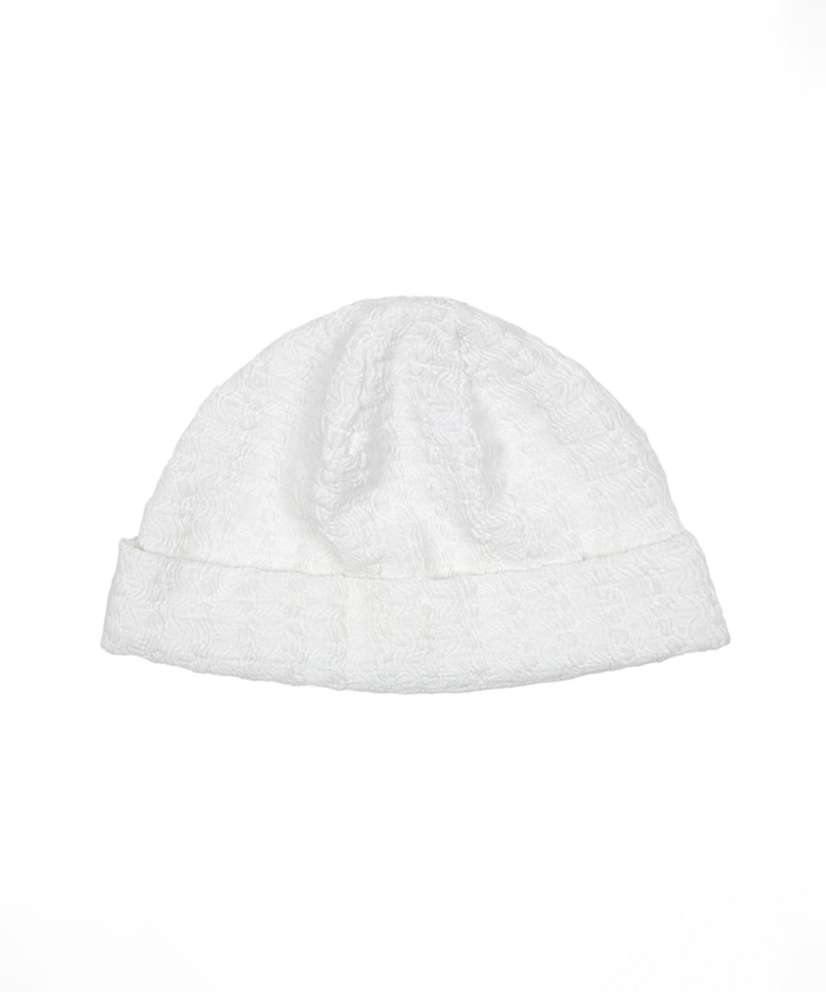어니브(ANIV) SIMPLE LACE BEANIE WHITE