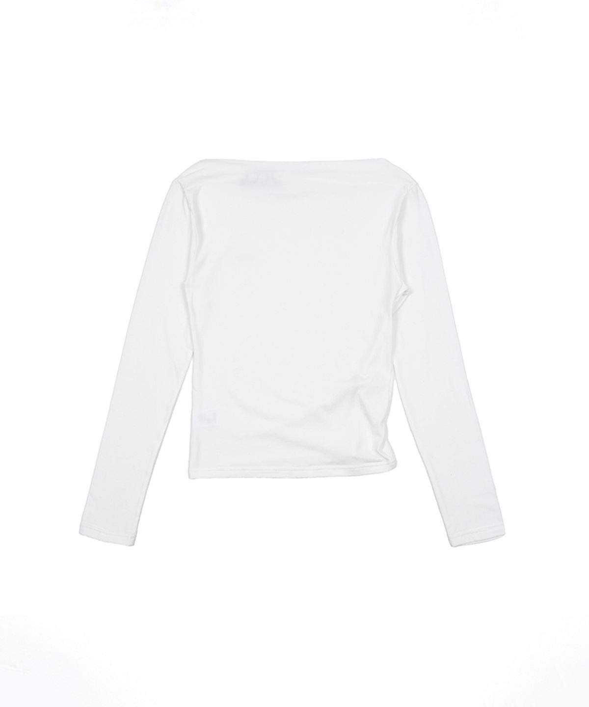 어니브(ANIV) PIERCING EYELET T-SHIRT WHITE