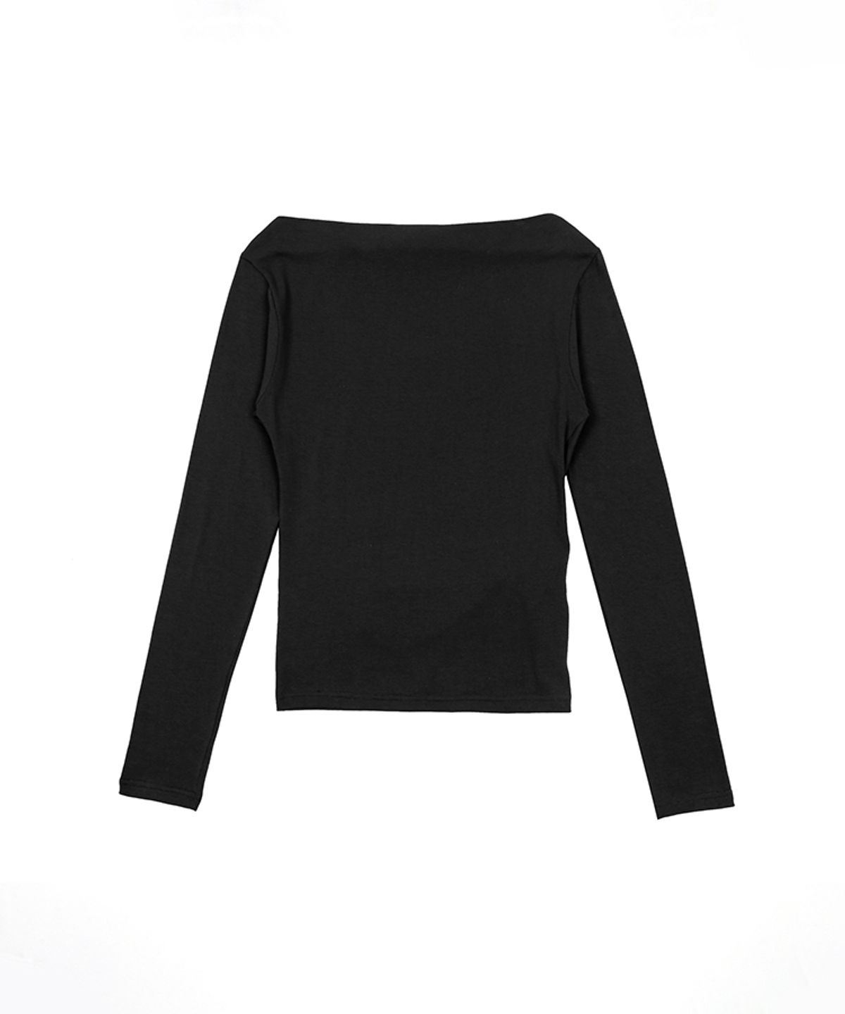 어니브(ANIV) PIERCING EYELET T-SHIRT BLACK