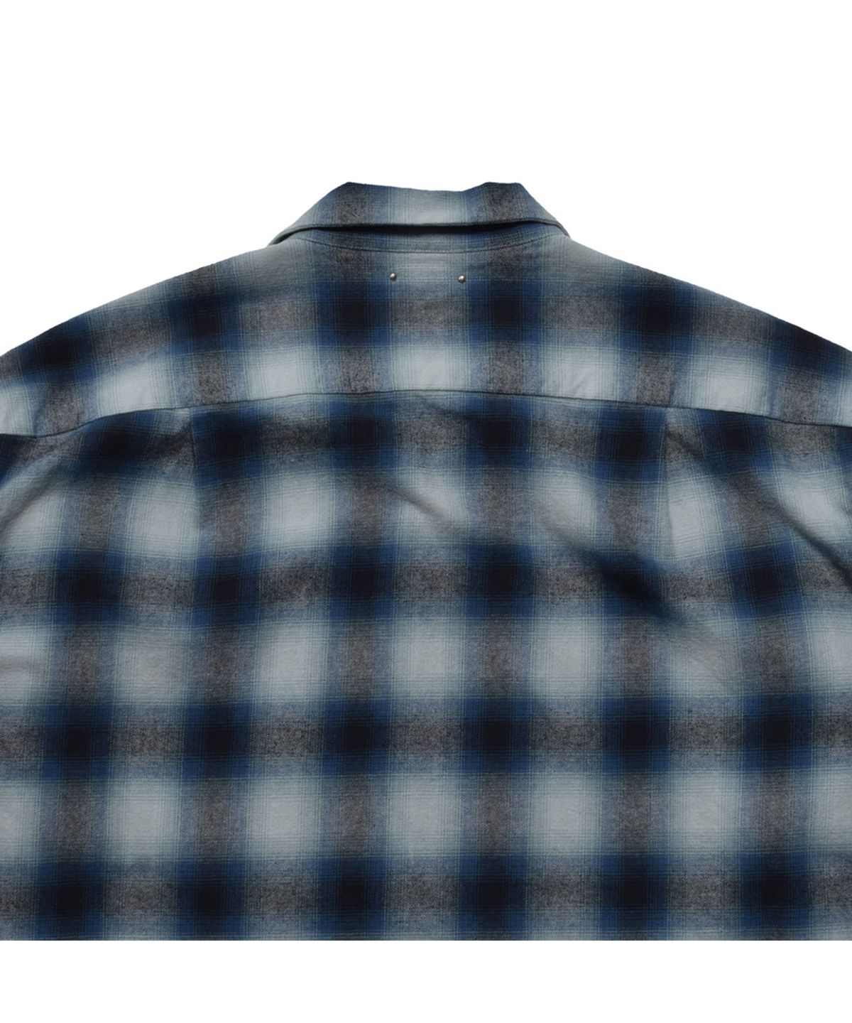 마인데님(MINEDENIM) C.Flannel Ombre Open Collar SH - BPT