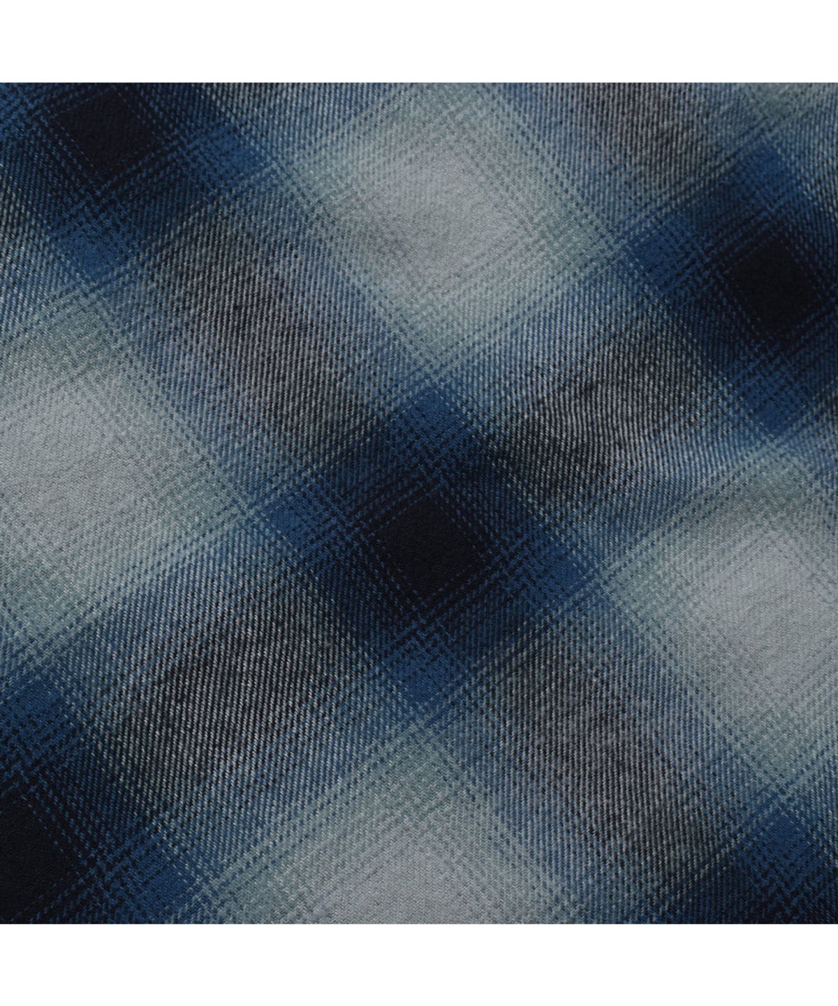 마인데님(MINEDENIM) C.Flannel Ombre Open Collar SH - BPT