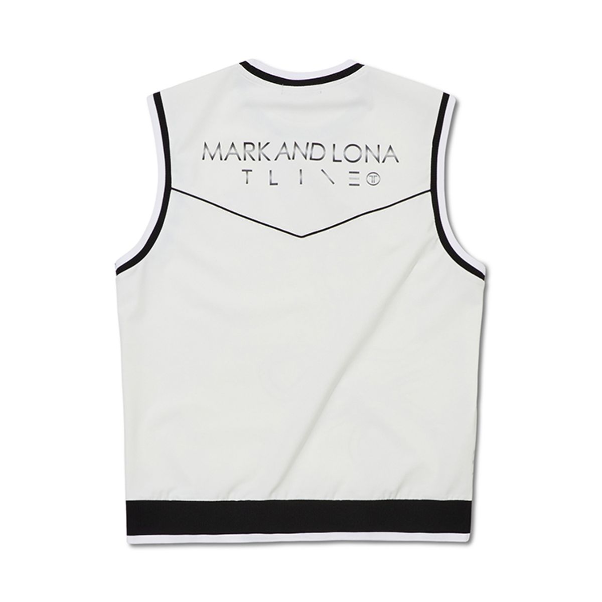마크앤로나(MARK&LONA) M T-LINE PULLOVER WOVEN VEST LS1XV72M
