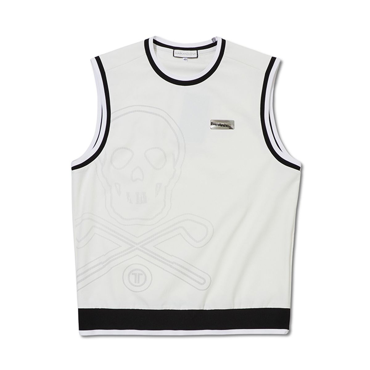마크앤로나(MARK&LONA) M T-LINE PULLOVER WOVEN VEST LS1XV72M