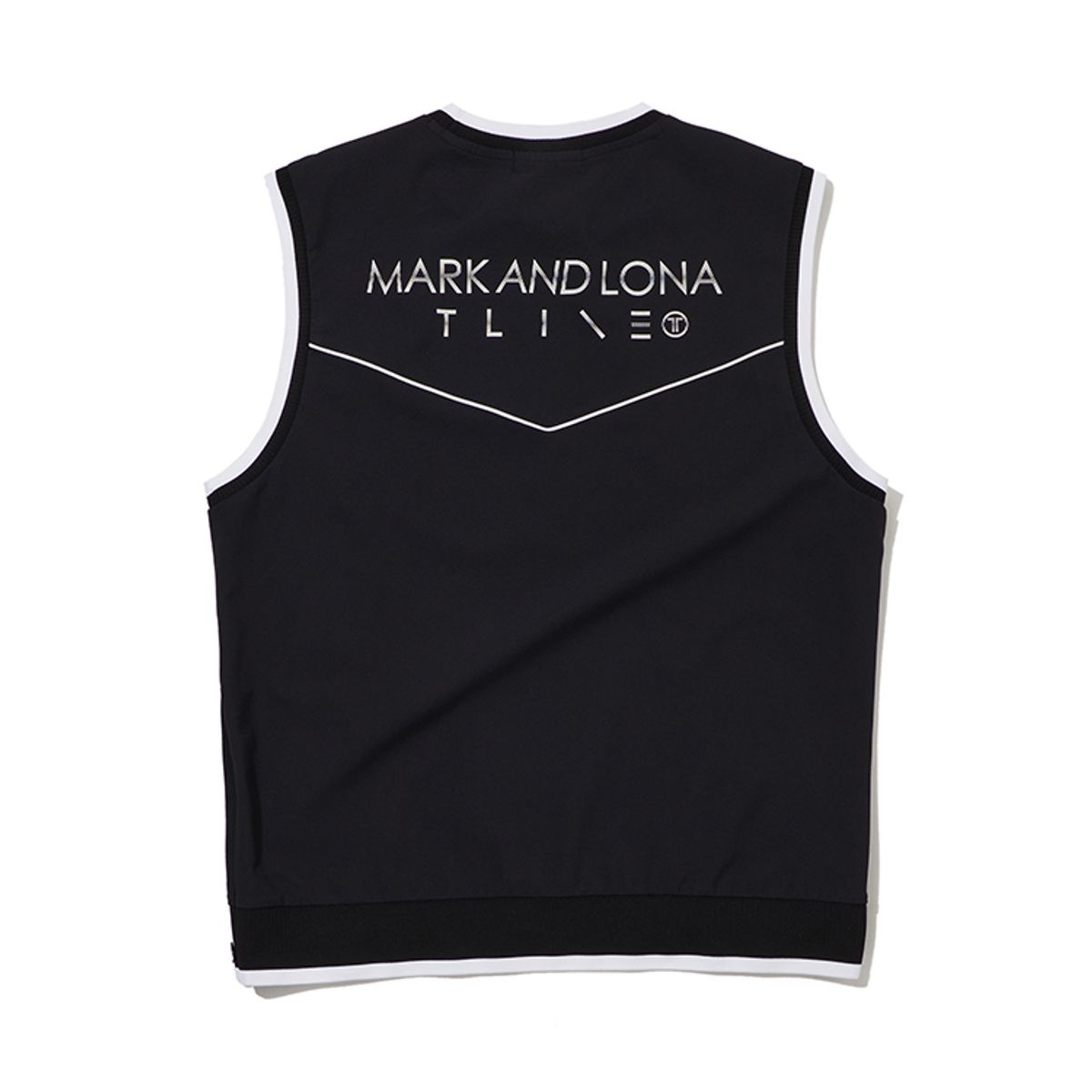 마크앤로나(MARK&LONA) M T-LINE PULLOVER WOVEN VEST LS1XV72M