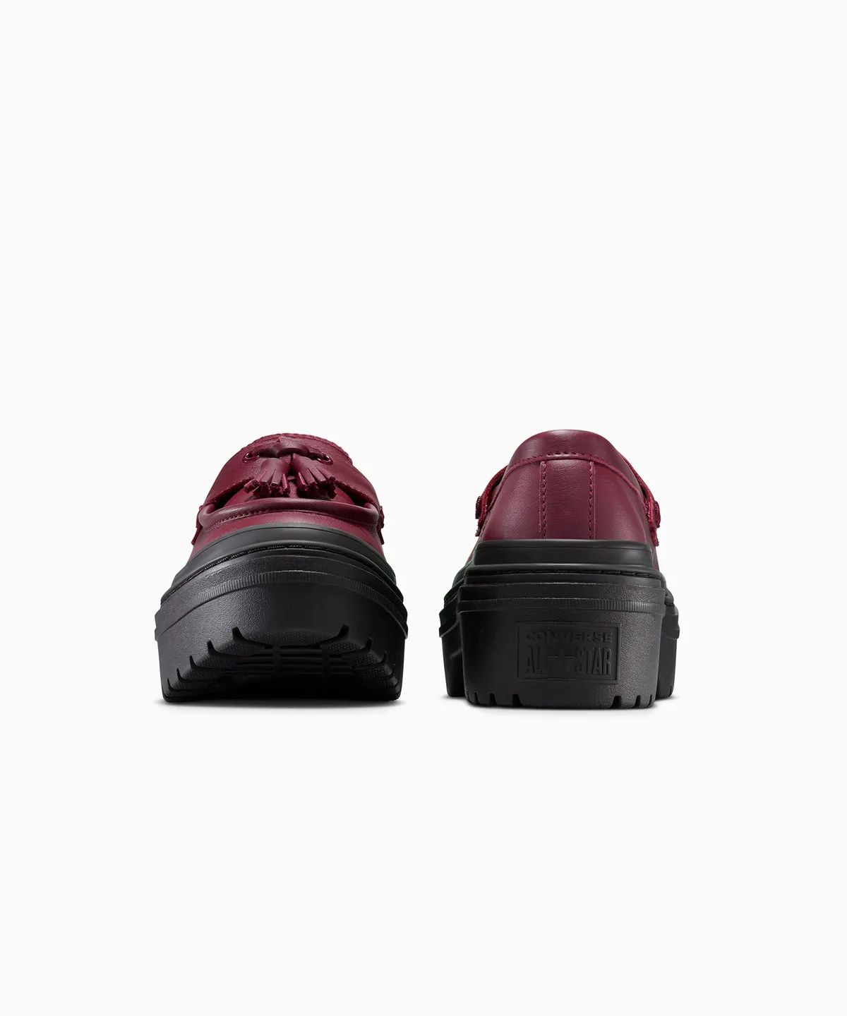 컨버스(CONVERSE) 척테일러 올스타 러기드 힐 로퍼 레더 딥 보르도 A14708C