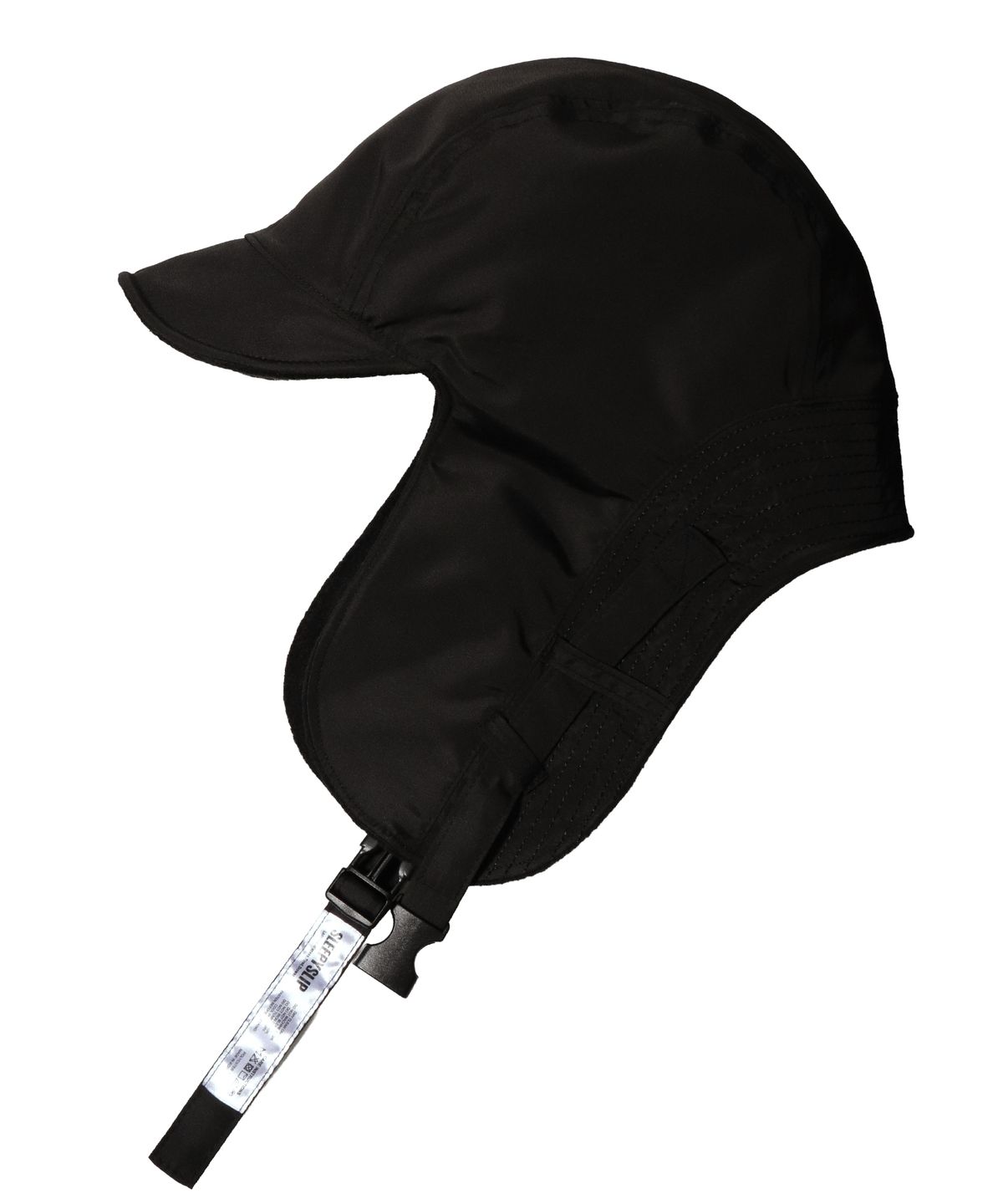 슬리피슬립(SLEEPYSLIP) N.25 F/W REVERSIBLE SATIN BLACK TROOPER HAT