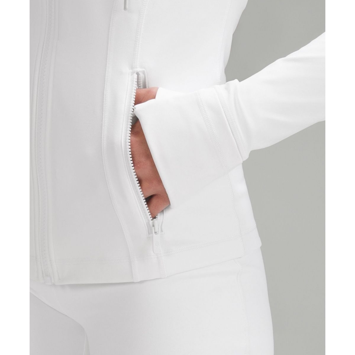 룰루레몬(LULULEMON) 후드 디파인 재킷 *Nulu  WHT