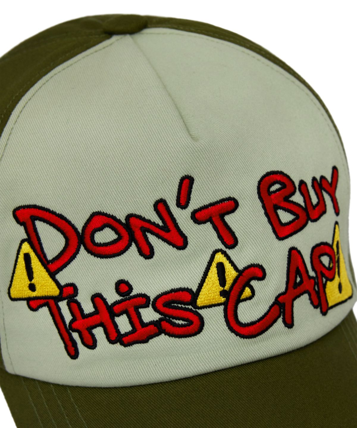 윤 애(YOON AE) DBTC 5panel ball cap (Olive Green)