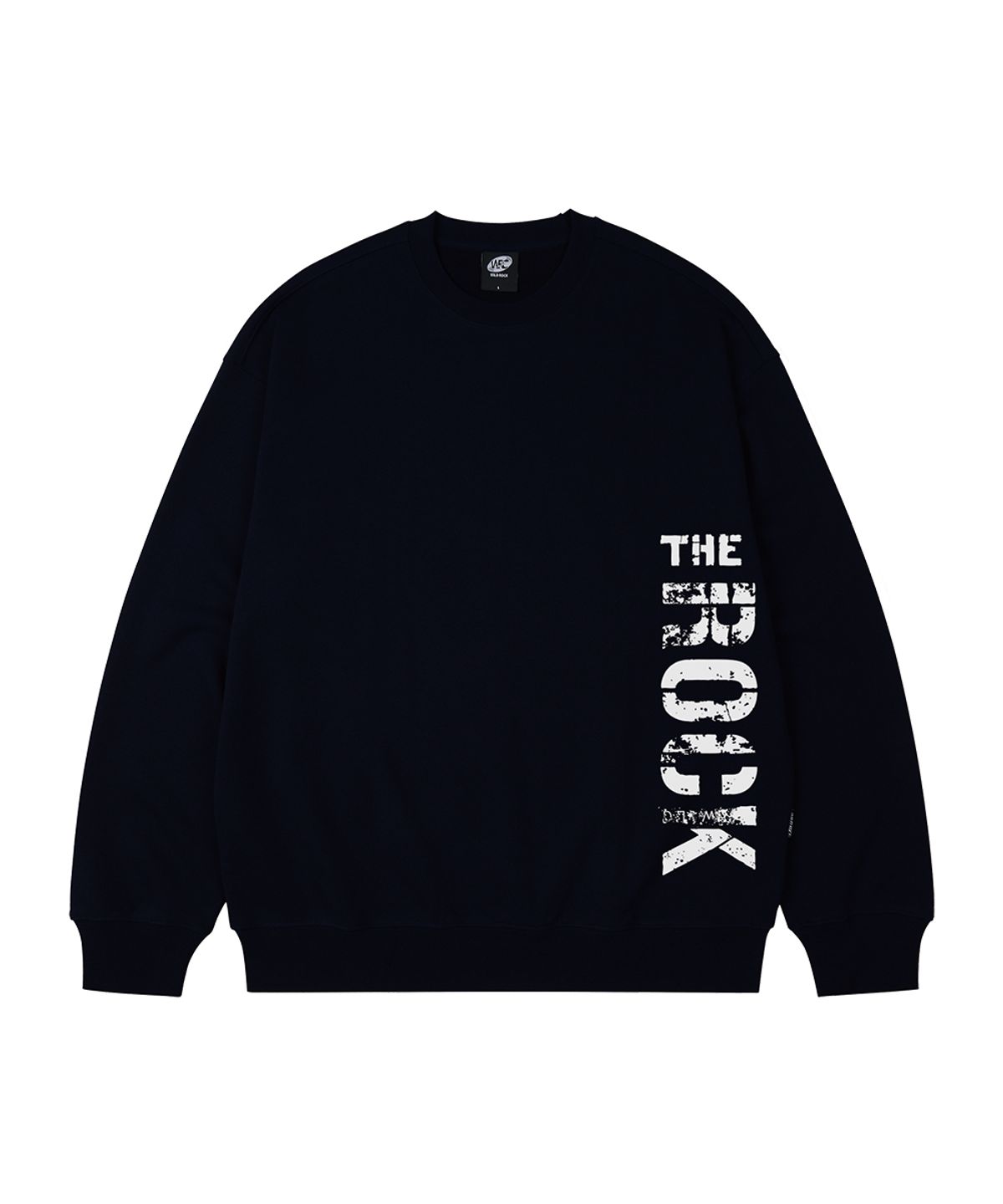 와일드락(WILDROCK) (기모추가) THE ROCK 오버핏 맨투맨_4 COL