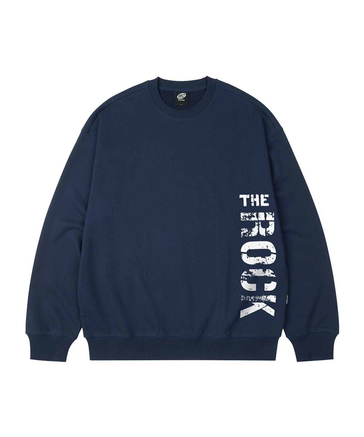 와일드락(WILDROCK) (기모추가) THE ROCK 오버핏 맨투맨_4 COL