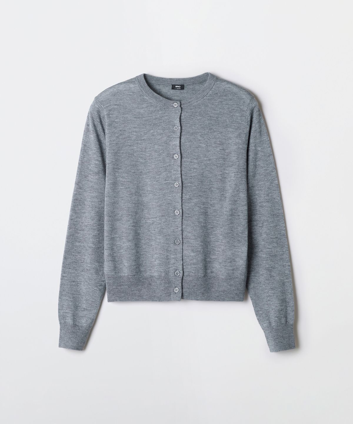 스파오(SPAO) [메리노울블렌드] 여성 라운드넥 카디건_SPCKG23WS1