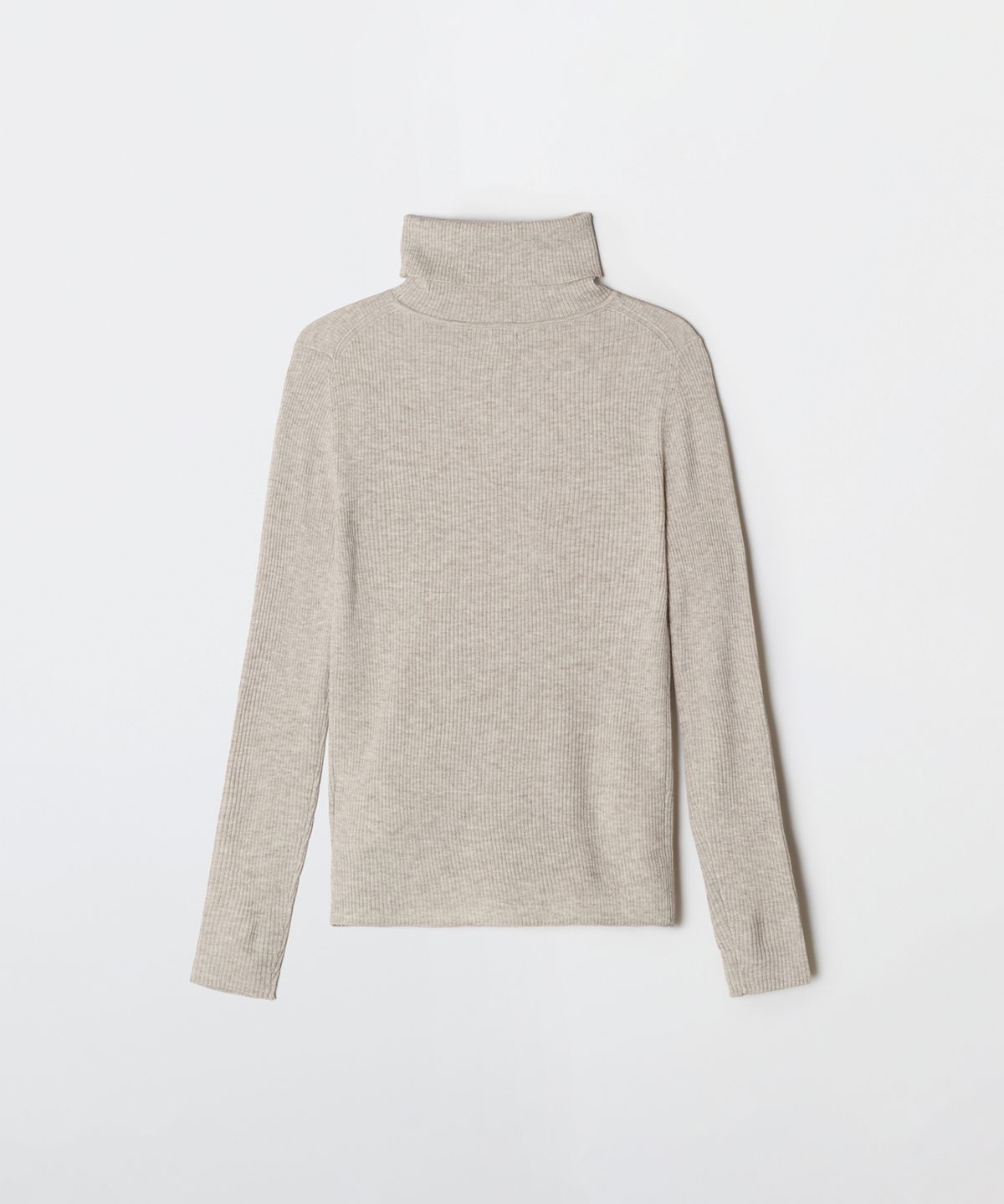 스파오(SPAO) [메리노울블렌드] 립 터틀넥 니트_SPKAG23WS1