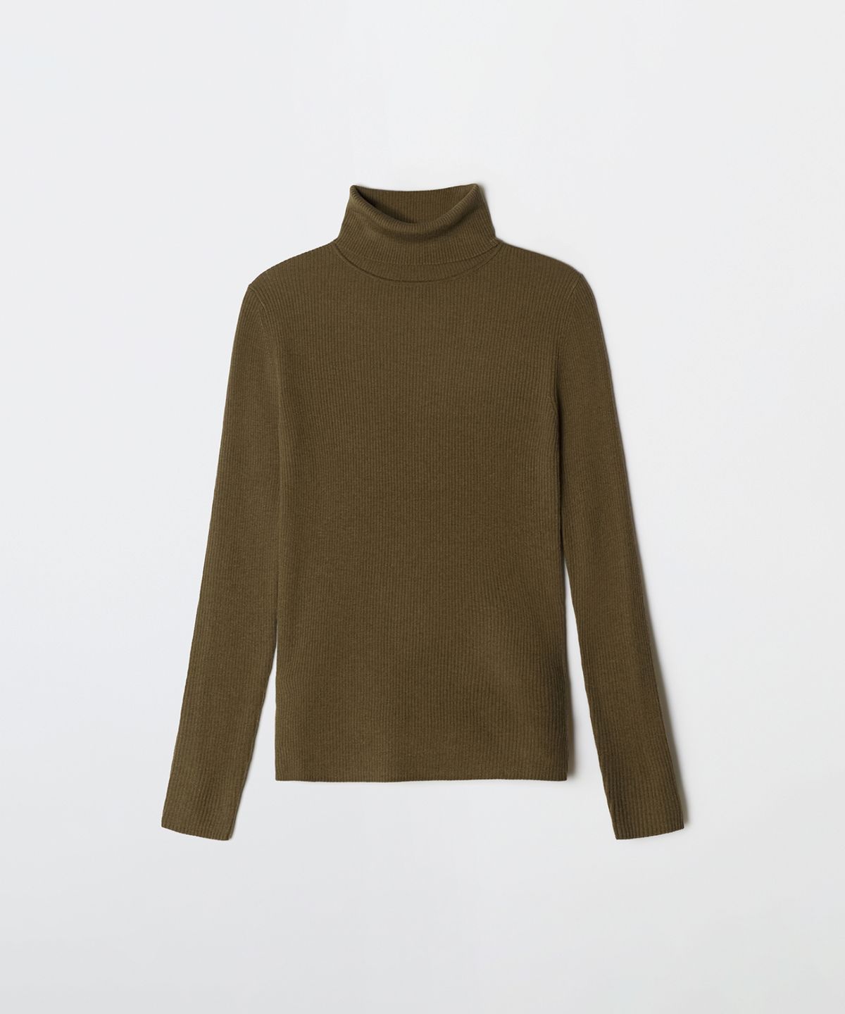 스파오(SPAO) [메리노울블렌드] 립 터틀넥 니트_SPKAG23WS1