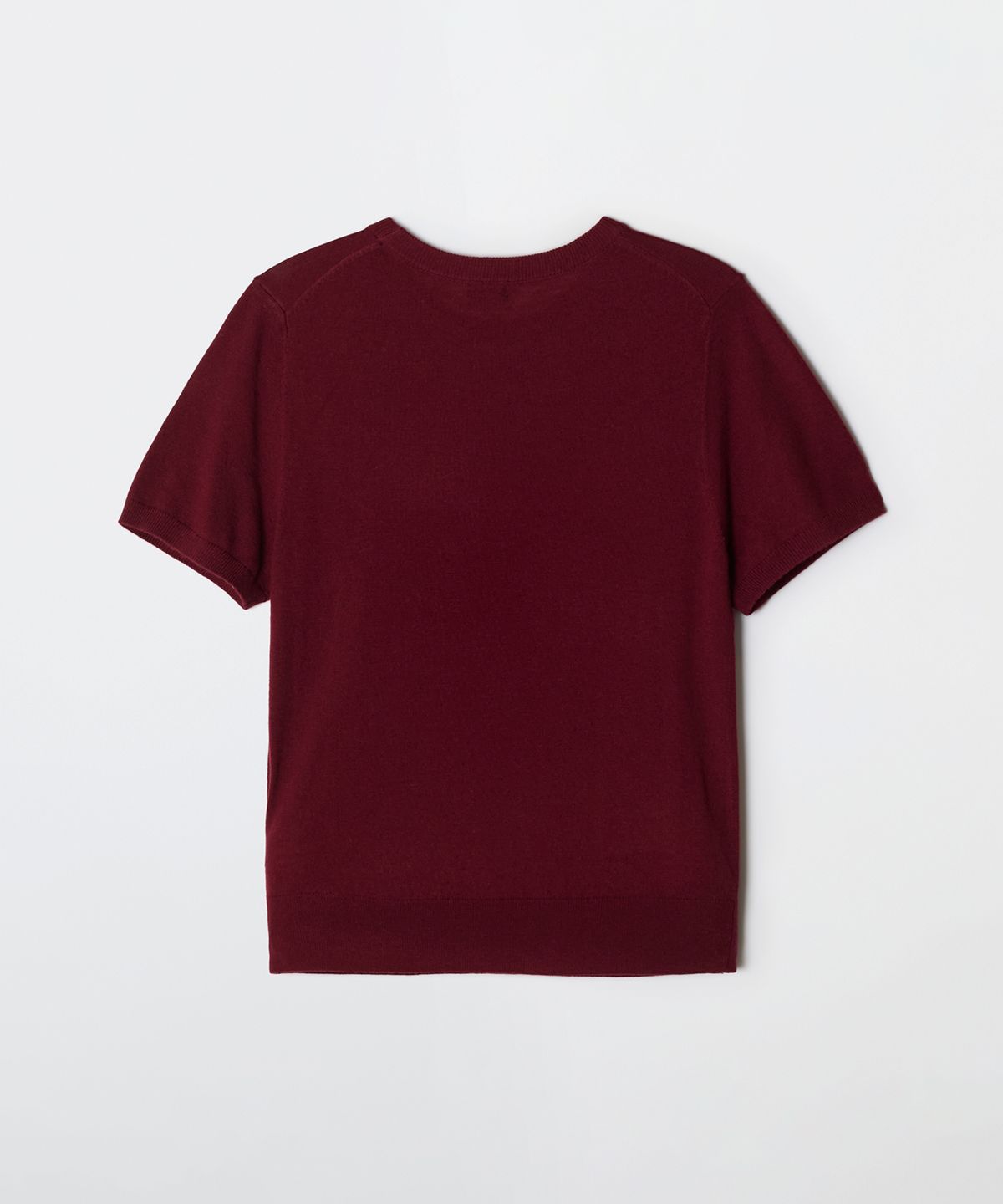 스파오(SPAO) [메리노울블렌드] 여성 라운드넥 반팔 니트_SPKWG23WS1