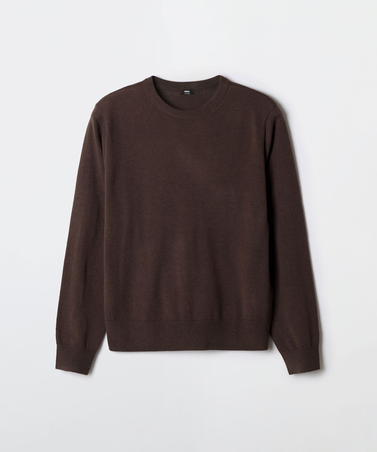 스파오(SPAO) [메리노울블렌드] 여성 라운드넥 니트_SPKWG23WS2