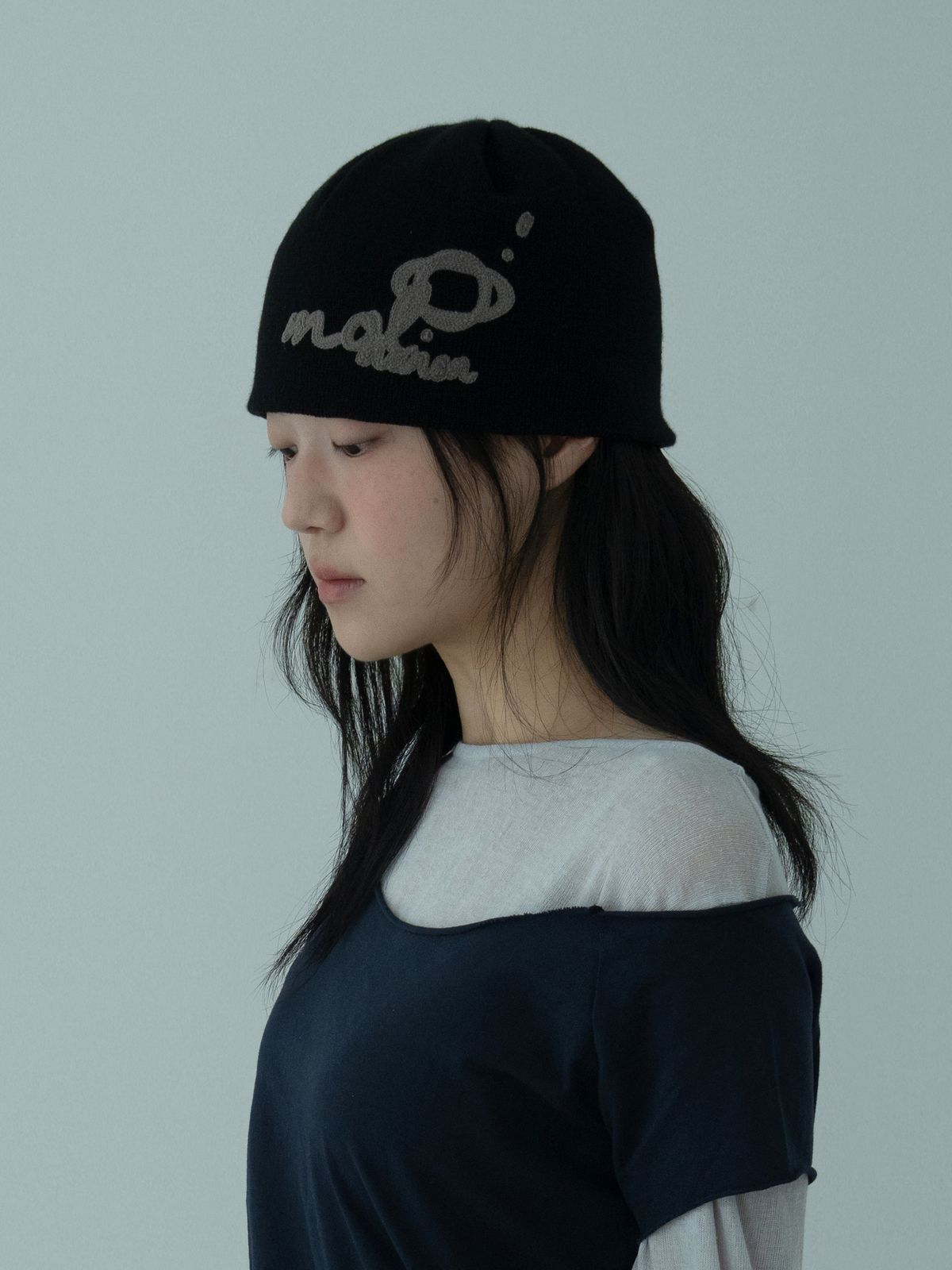 몰마농(MOLMANON) GURUM BEANIE - BLACK