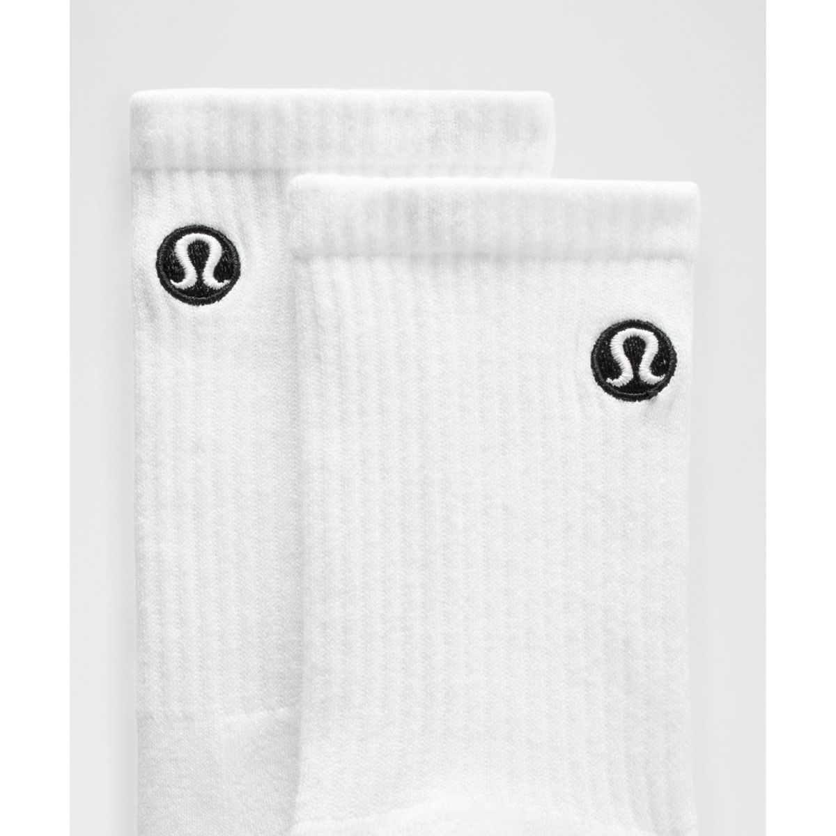 룰루레몬(LULULEMON) 유니섹스 데일리 에센셜 크루 삭스 *3팩  WHT