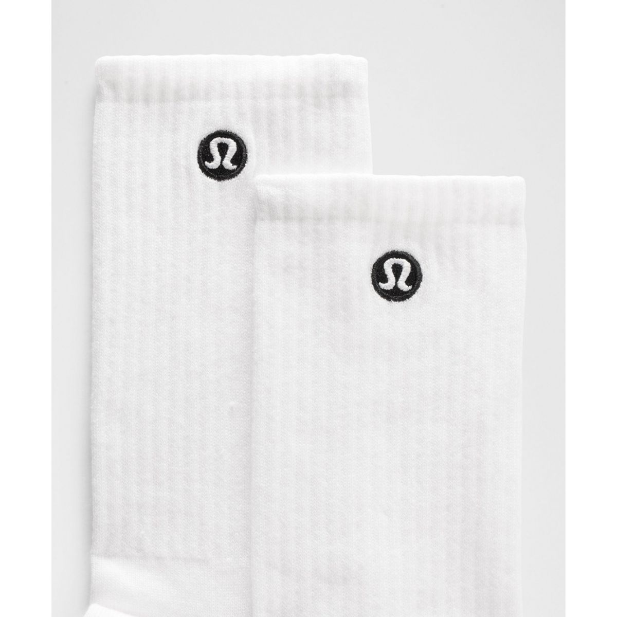 룰루레몬(LULULEMON) 유니섹스 데일리 에센셜 크루 삭스 *3팩  WHT