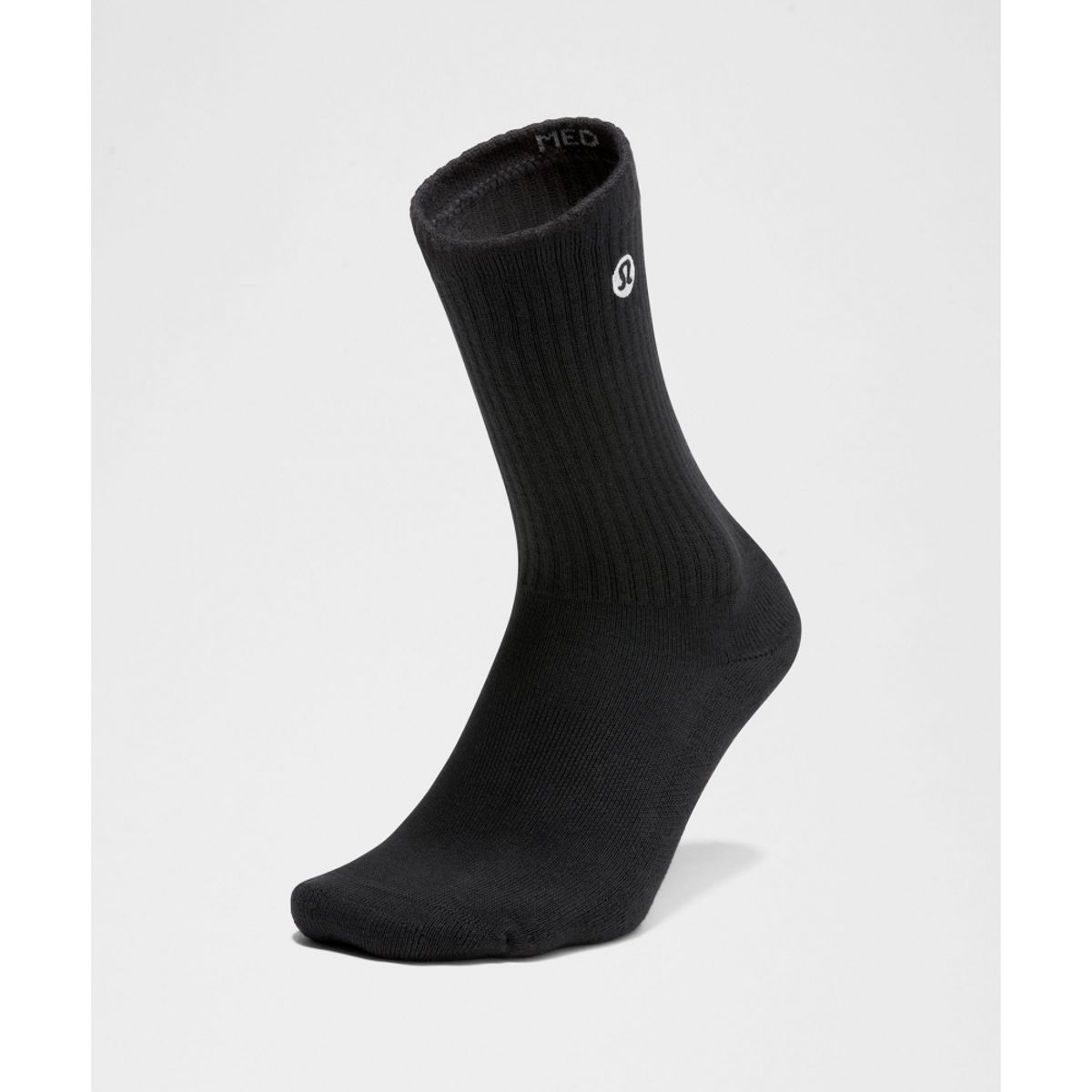 룰루레몬(LULULEMON) 유니섹스 데일리 에센셜 크루 삭스 *3팩  BLK