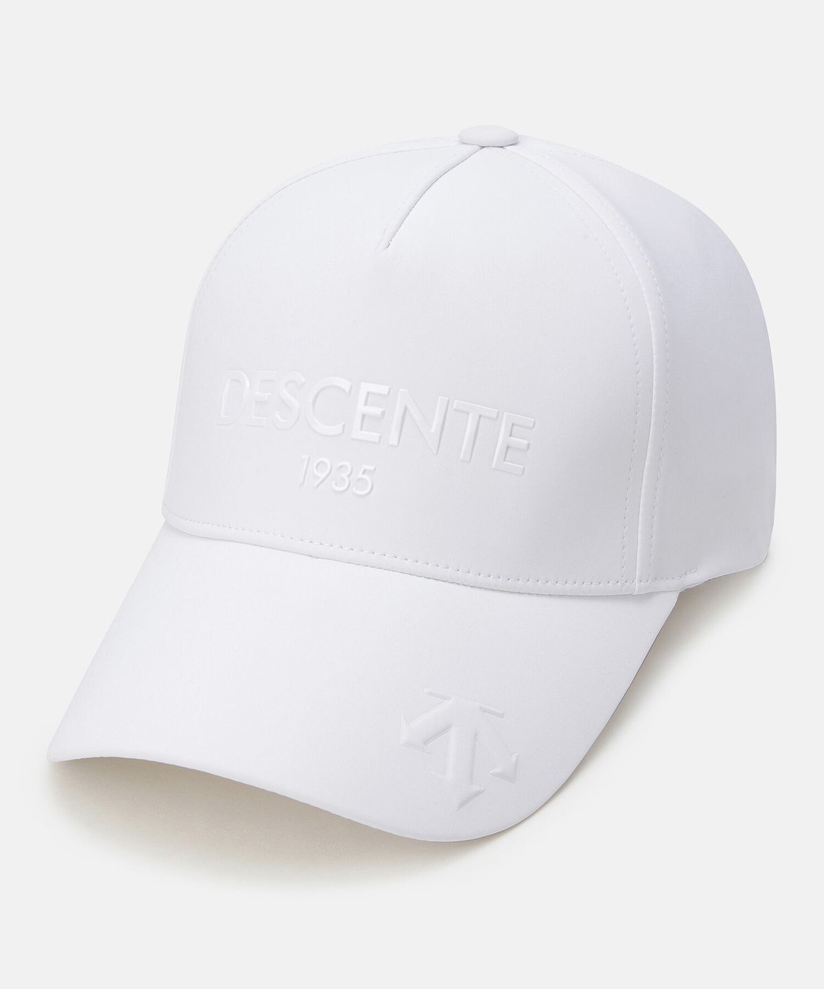 데상트(DESCENTE) 스피릿 로고 하드 볼캡 화이트 SR123UCP11