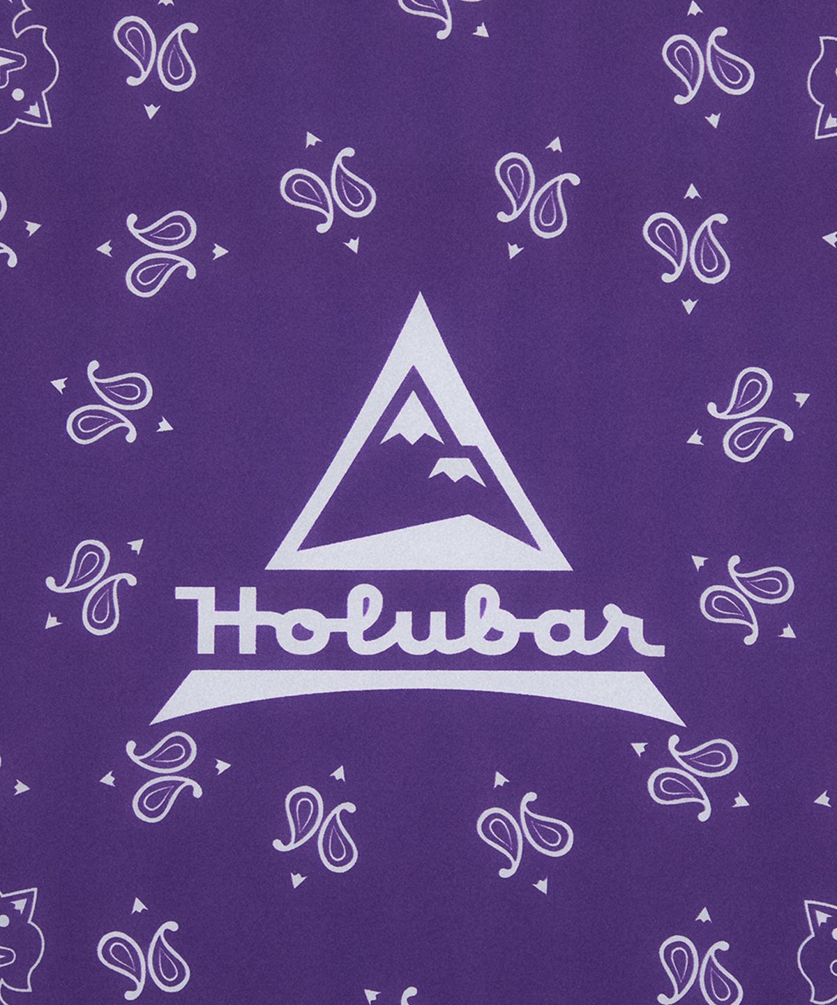 홀루바(HOLUBAR) Mountaineering Logo Bandana Purple