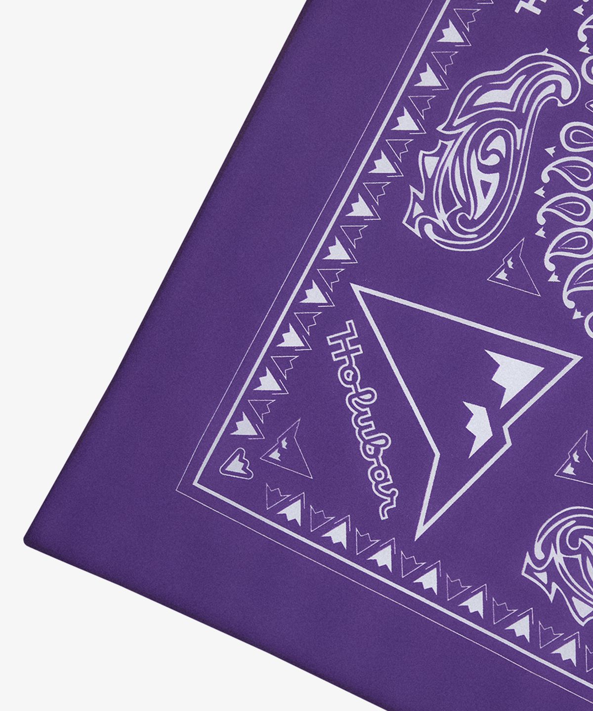 홀루바(HOLUBAR) Mountaineering Logo Bandana Purple