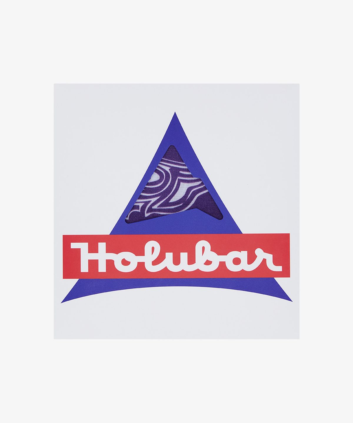 홀루바(HOLUBAR) Mountaineering Logo Bandana Purple