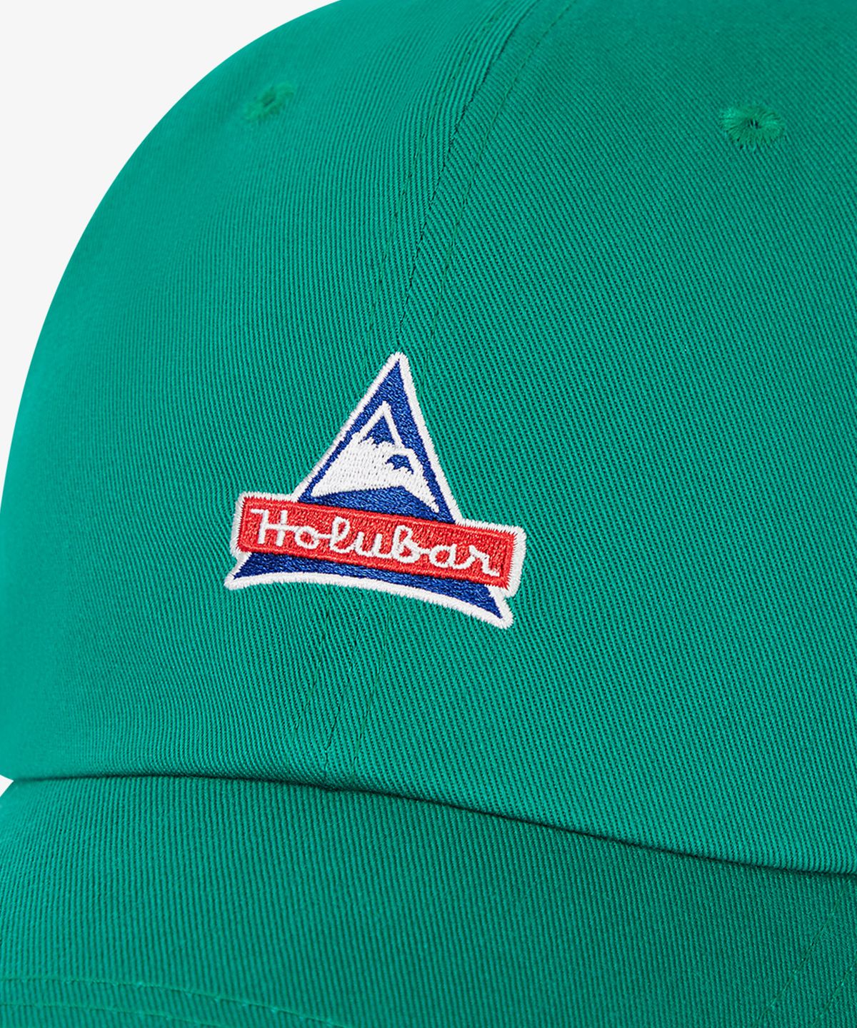 홀루바(HOLUBAR) 6P Logo Cotton Cap Green