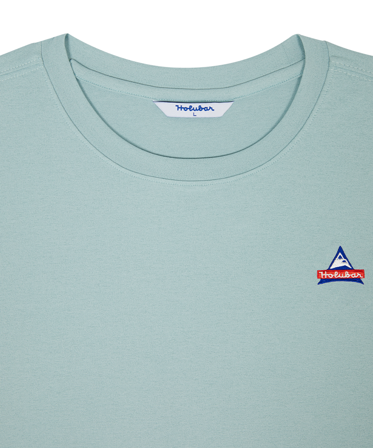 홀루바(HOLUBAR) Flatirons Logo T Shirt Mint