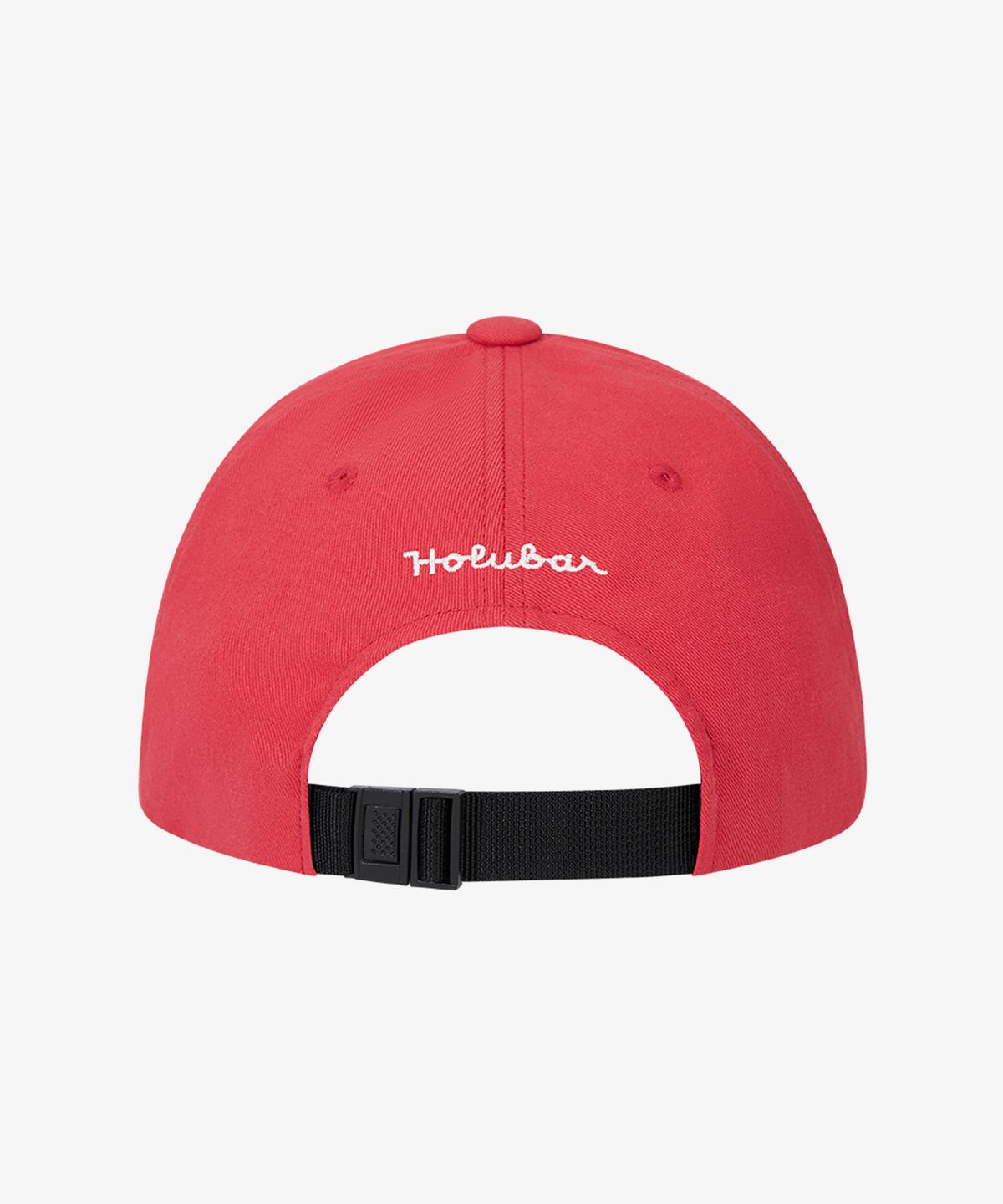 홀루바(HOLUBAR) 6P Logo Cotton Cap Red