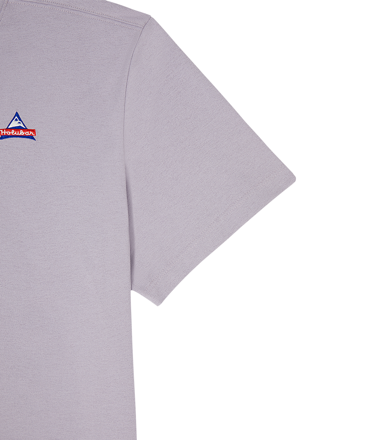 홀루바(HOLUBAR) Flatirons Logo T Shirt Purple