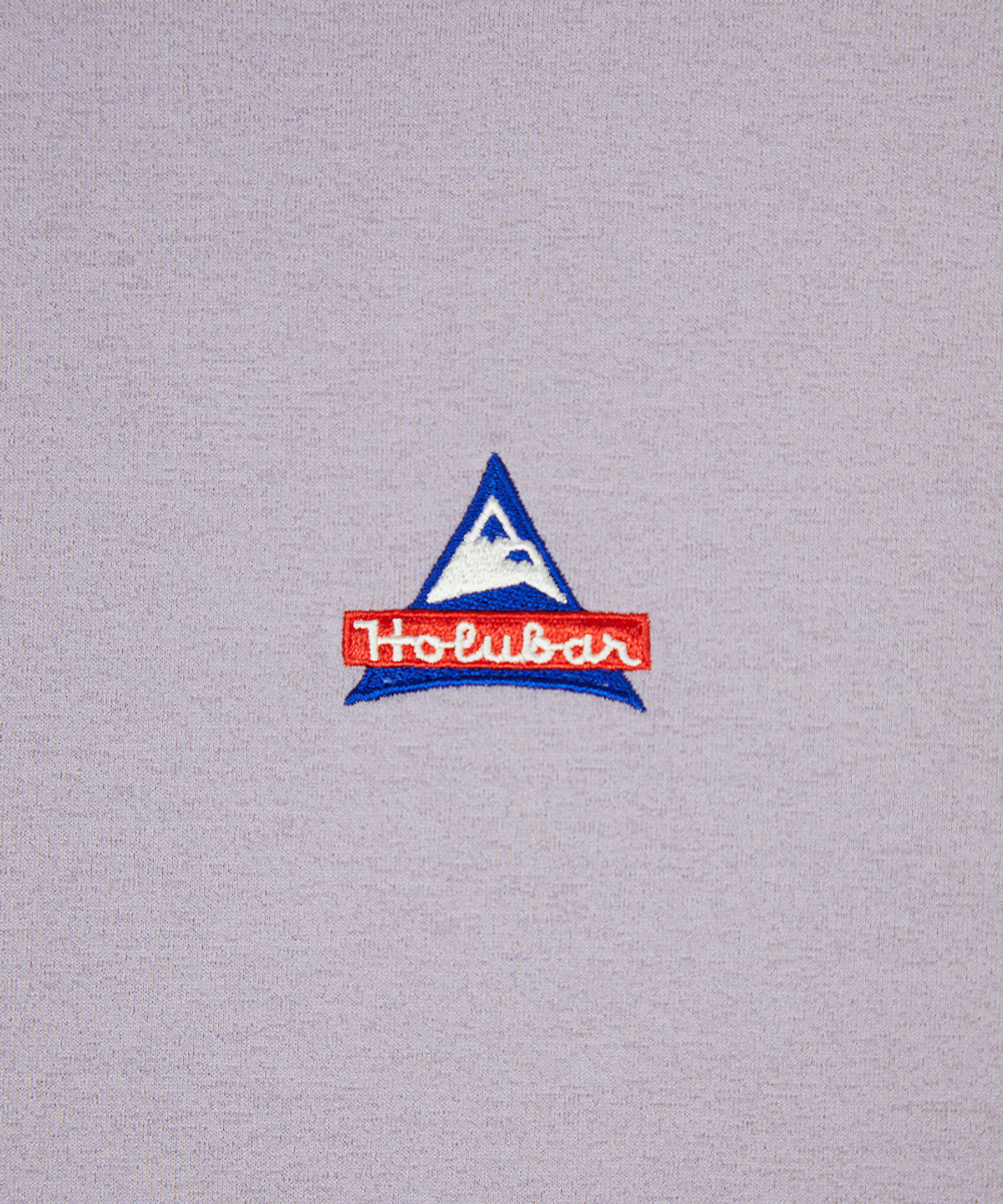 홀루바(HOLUBAR) Flatirons Logo T Shirt Purple