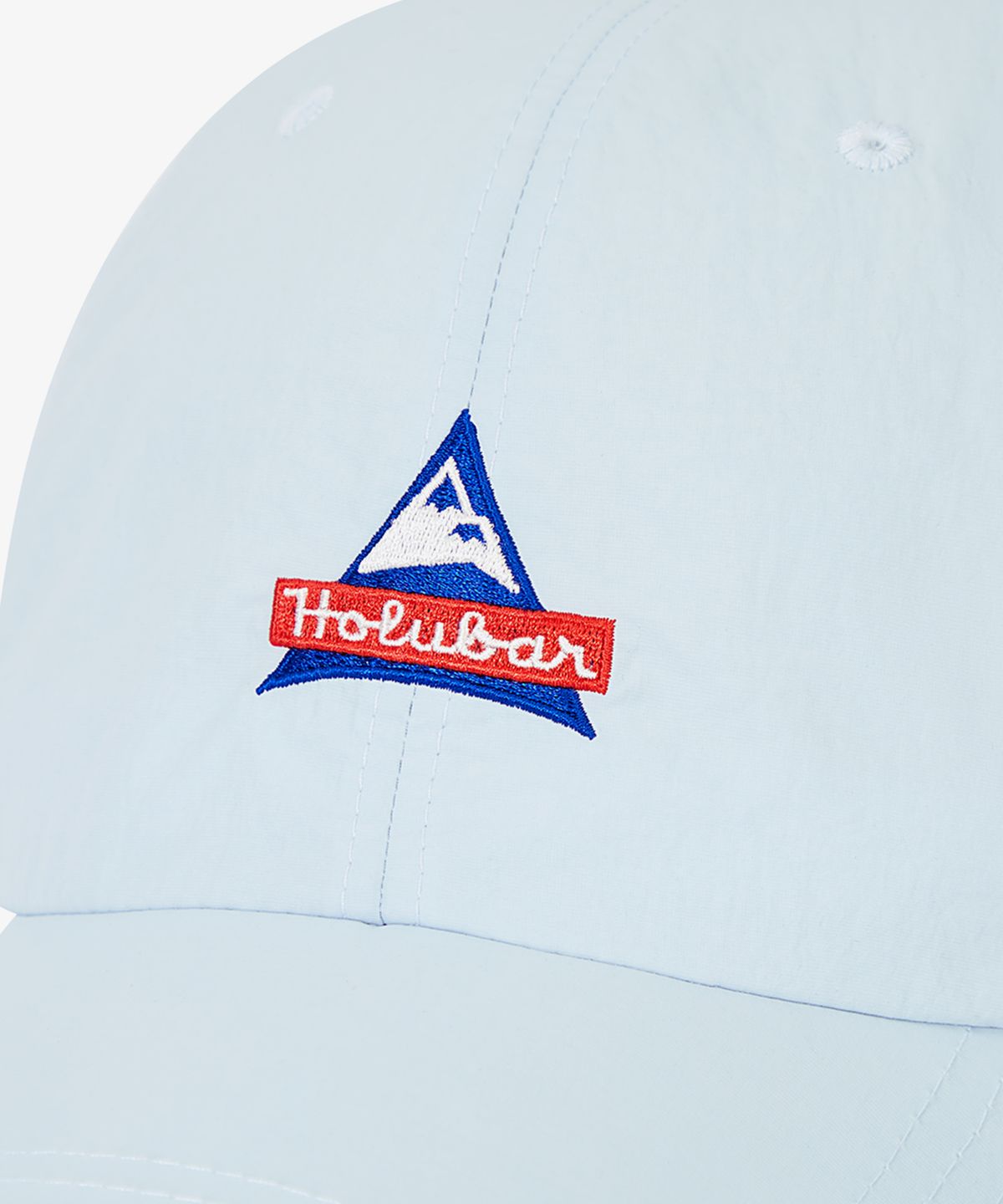 홀루바(HOLUBAR) 6P Logo Nylon Cap Sky Blue