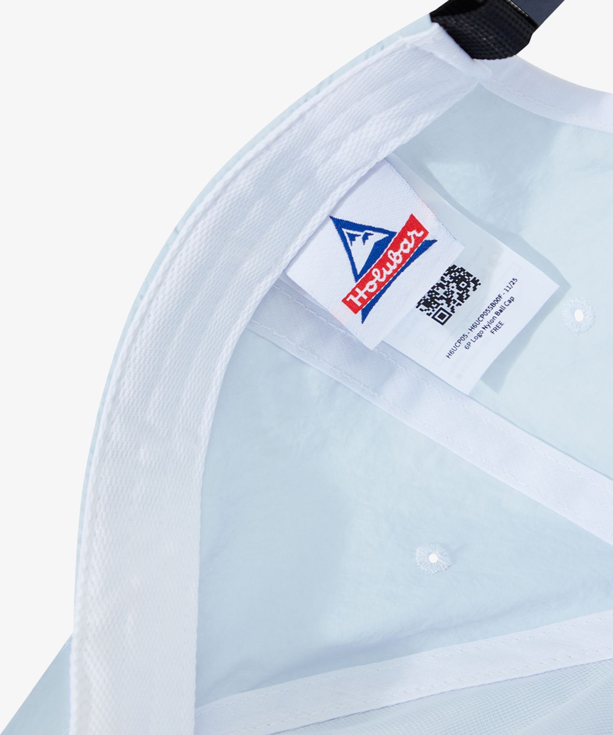 홀루바(HOLUBAR) 6P Logo Nylon Cap Sky Blue