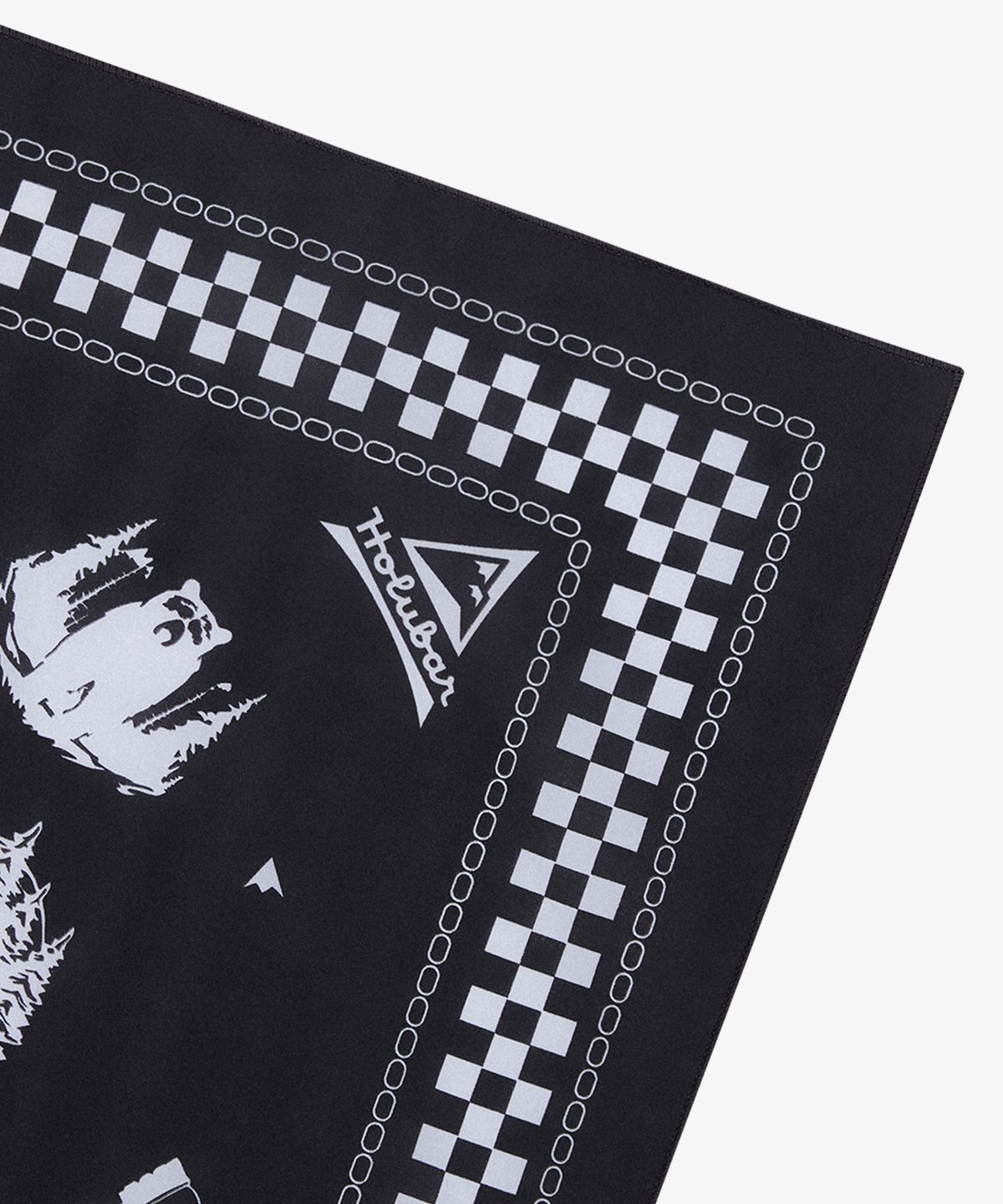 홀루바(HOLUBAR) Mountaineering Boulder Bandana Black