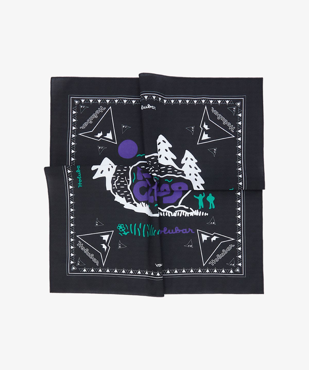 홀루바(HOLUBAR) Holubar Climbs Bandana Black