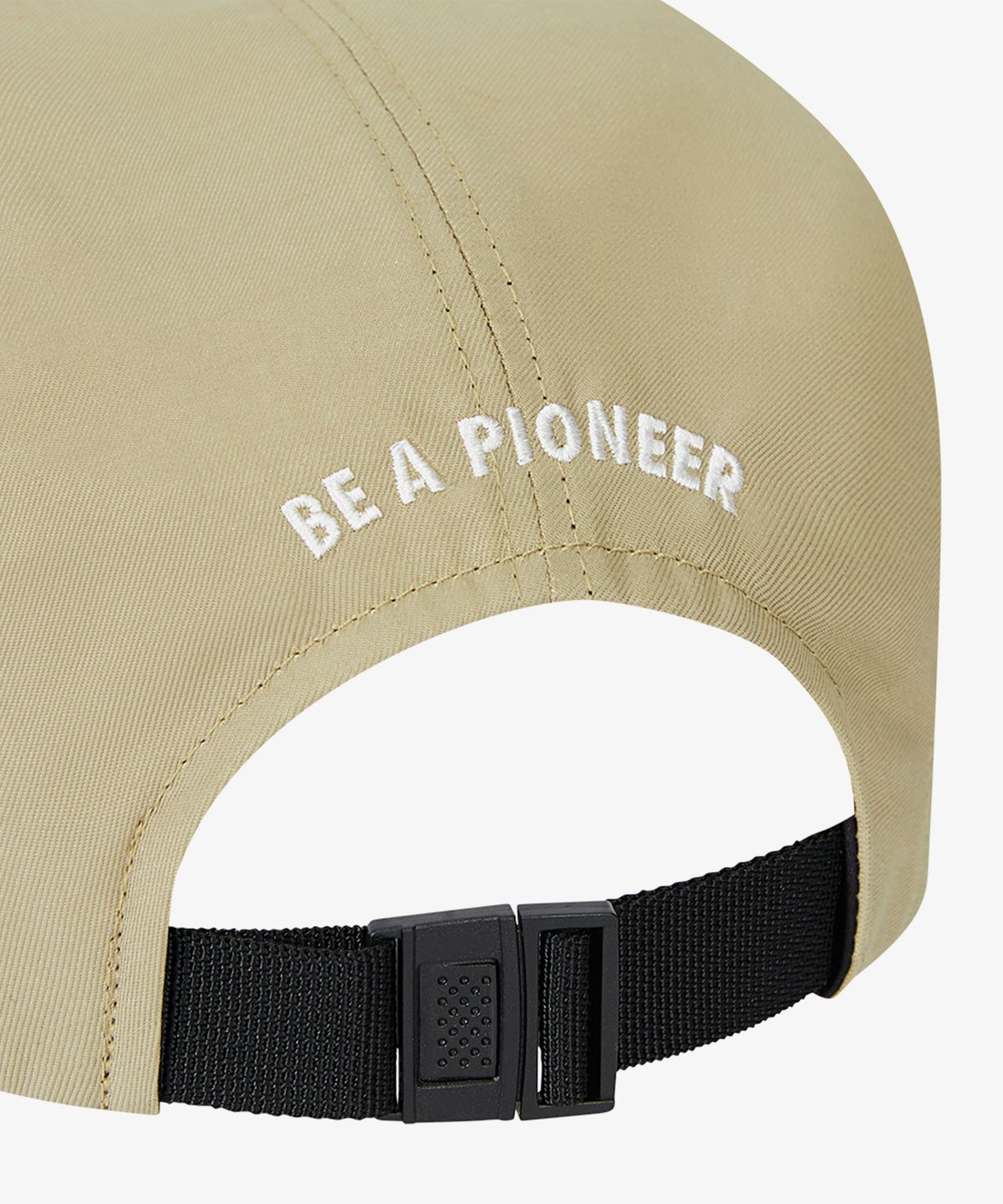 홀루바(HOLUBAR) 5P Bar Logo Camp Cap Beige